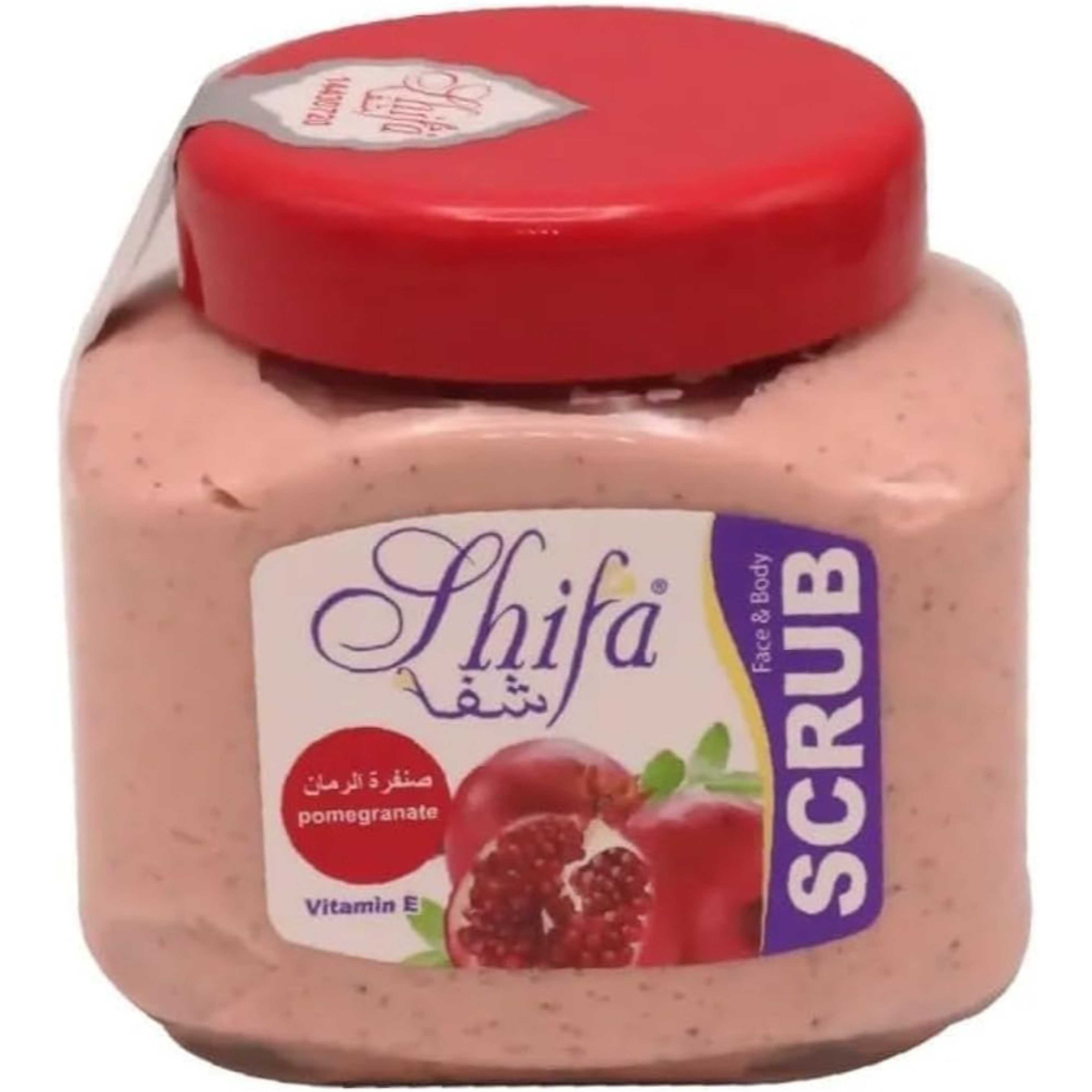 Shifa Face & Body Scrub Pomegranate 300 ml - Product Main Image