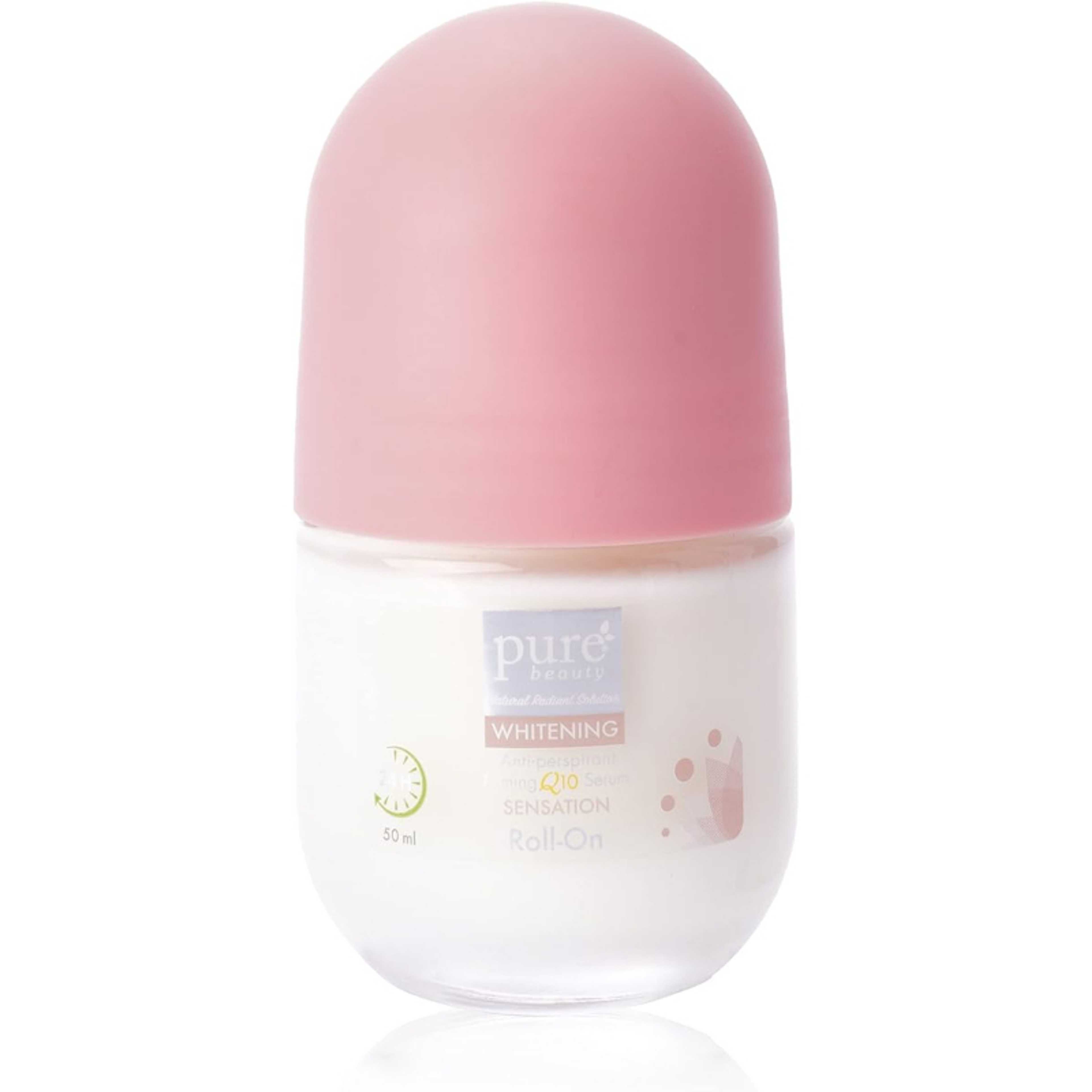 Pure Beauty Sensation Roll-On Whitening Antiperspirant Q10 Serum - Product Main Image