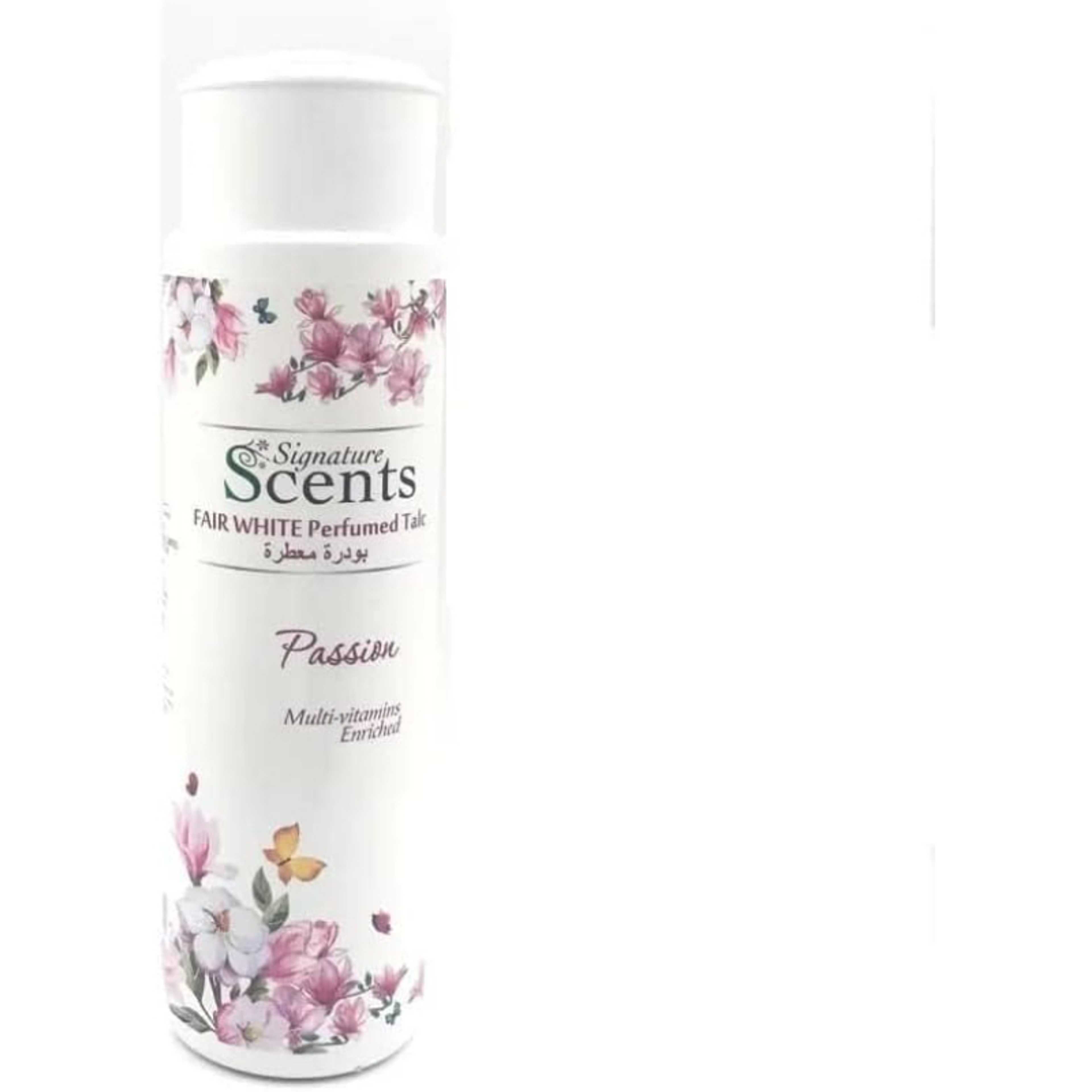 Signature Scent Body Powder perfumed Talc 250 gm Passion - Product Main Image