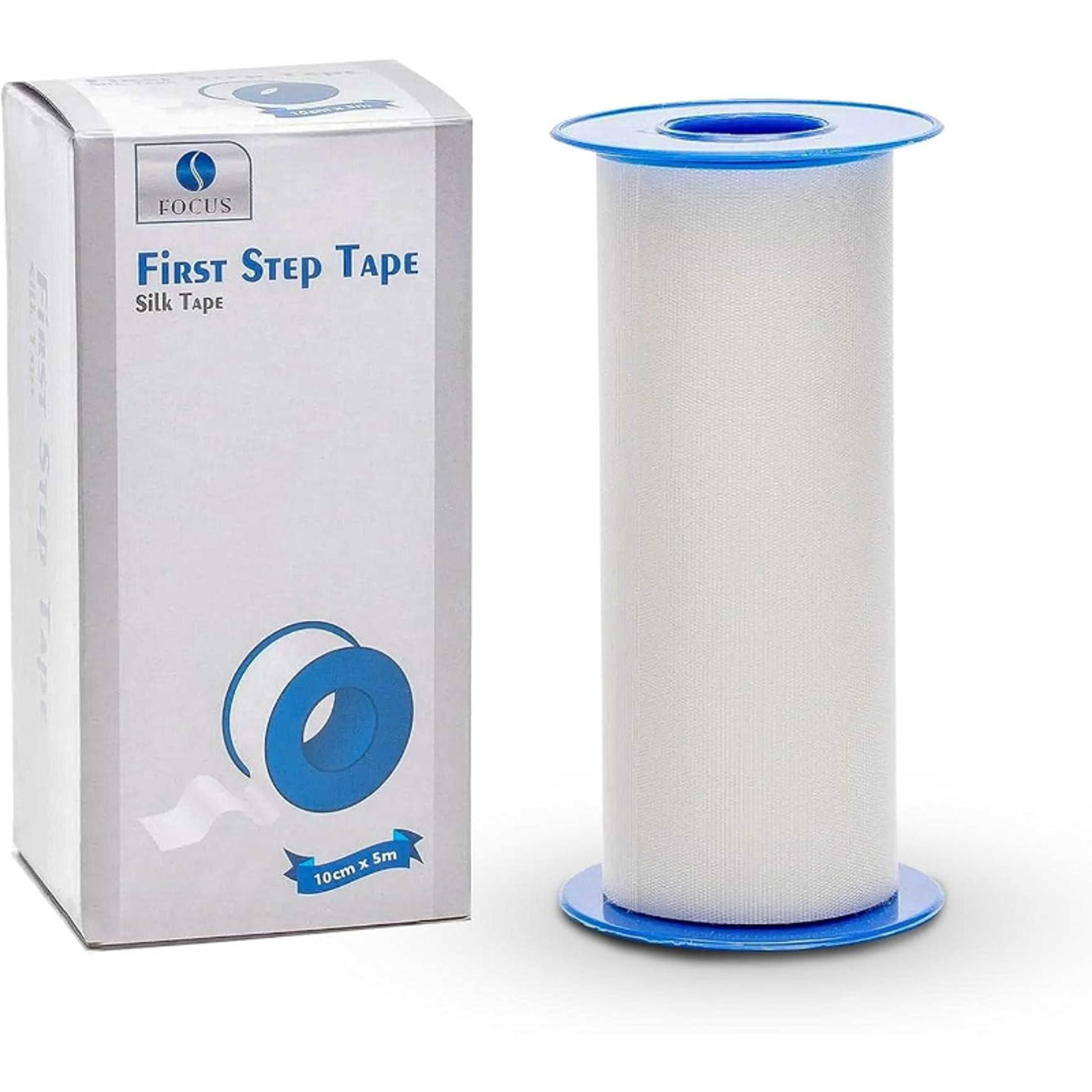 First Step Silk Tape, Size 10 Cm X 5 M - Product Main Image