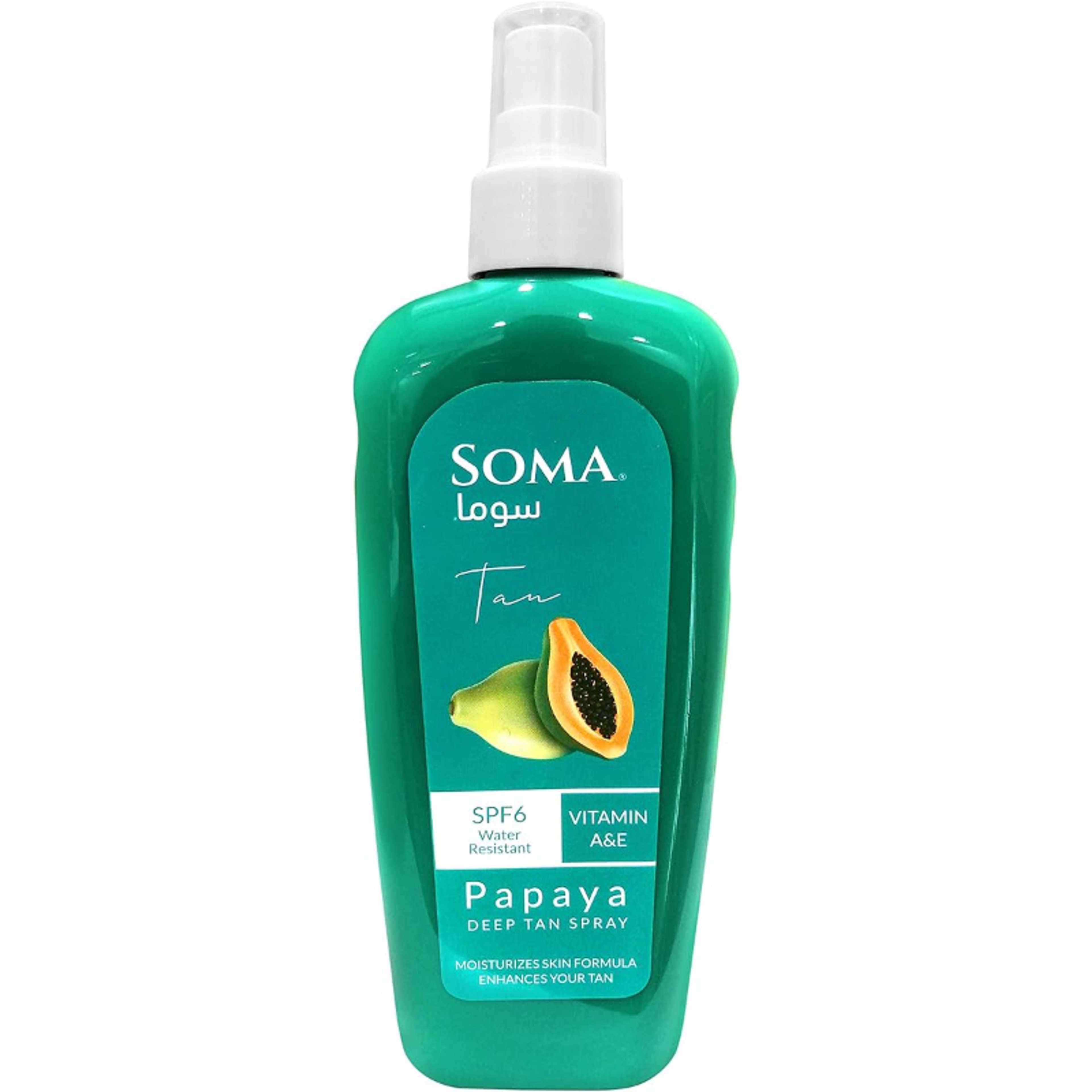 Soma Deep Tan Spray 250 ml Papaya - Product Main Image
