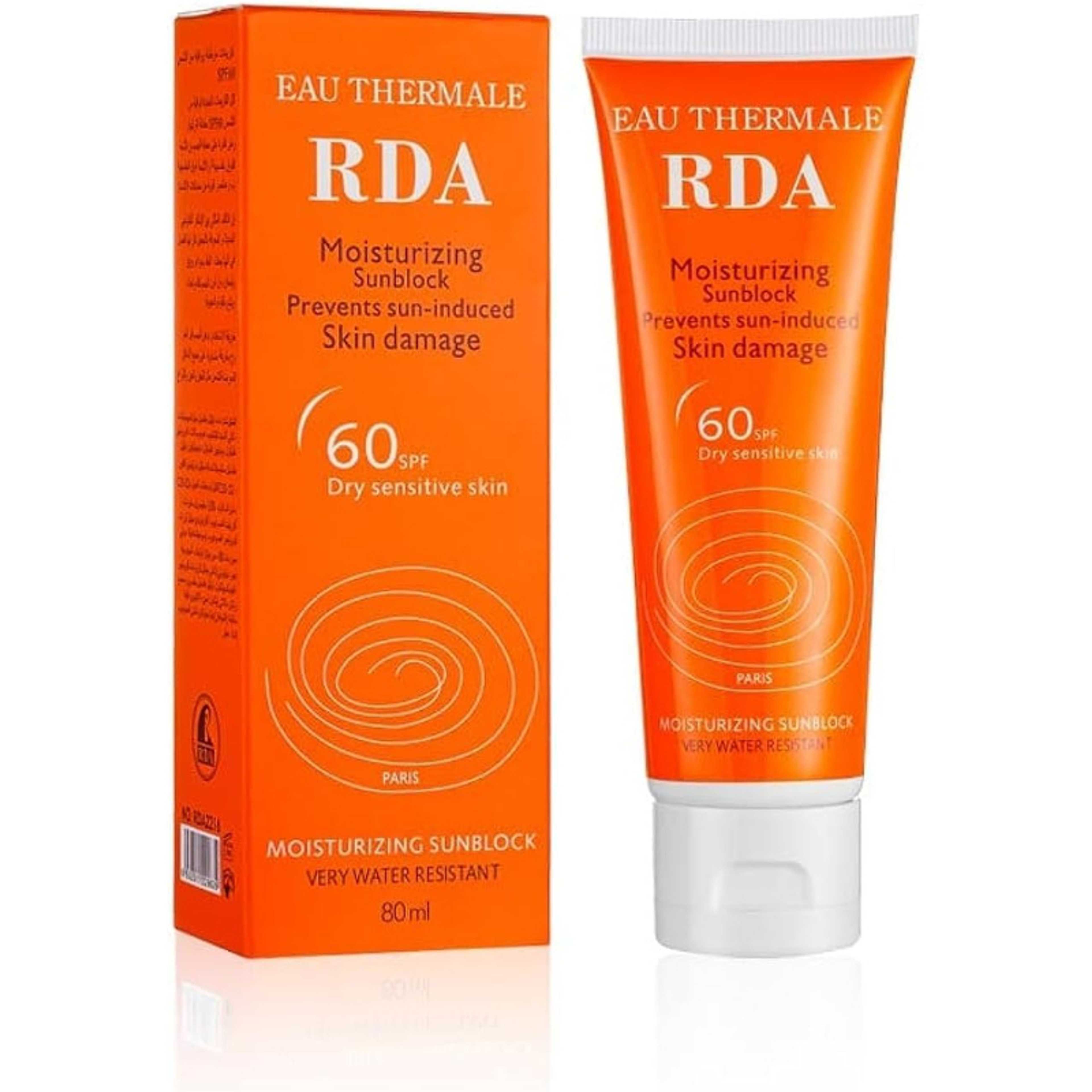 RDA Oh Thermal Moisturizing Cream SPF 60 for Dry and Sensitive Skin 2.7 oz - Product Main Image