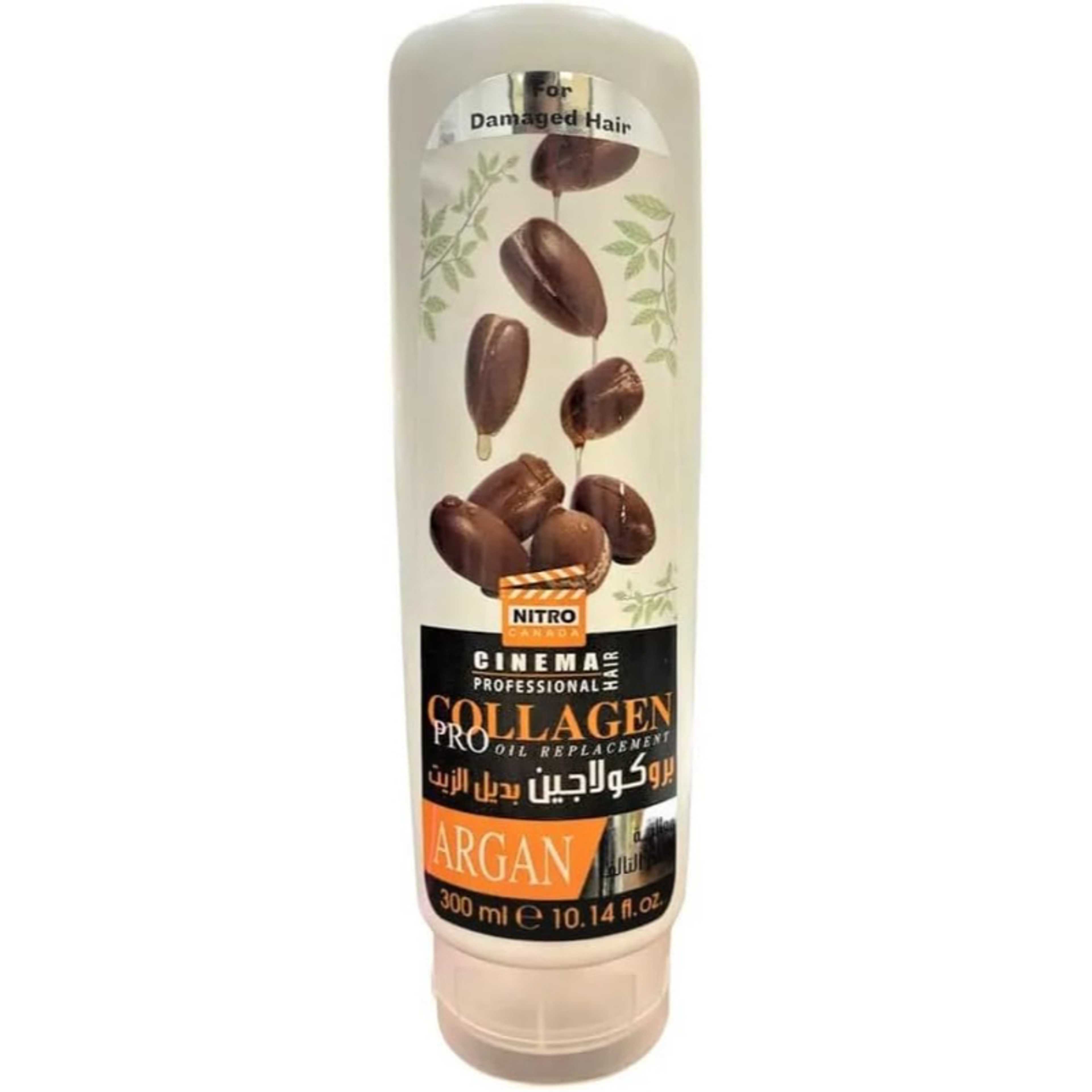 Nitro Canada Oil Replacement for Collagen Curly Hair 300 ml - Product Main Image