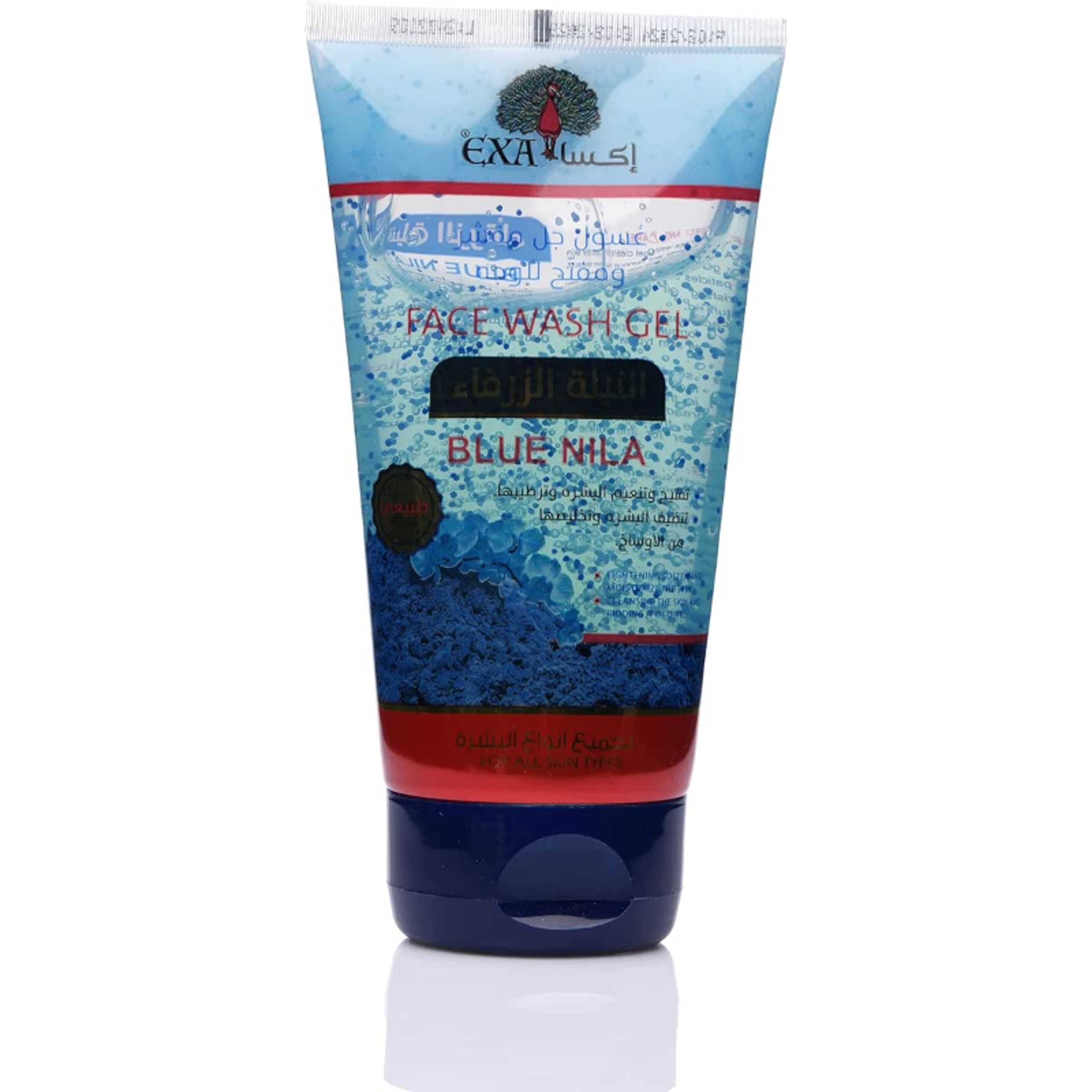 Exa Exfoliating Face Wash Blue Indigo 150ml - Product Main Image
