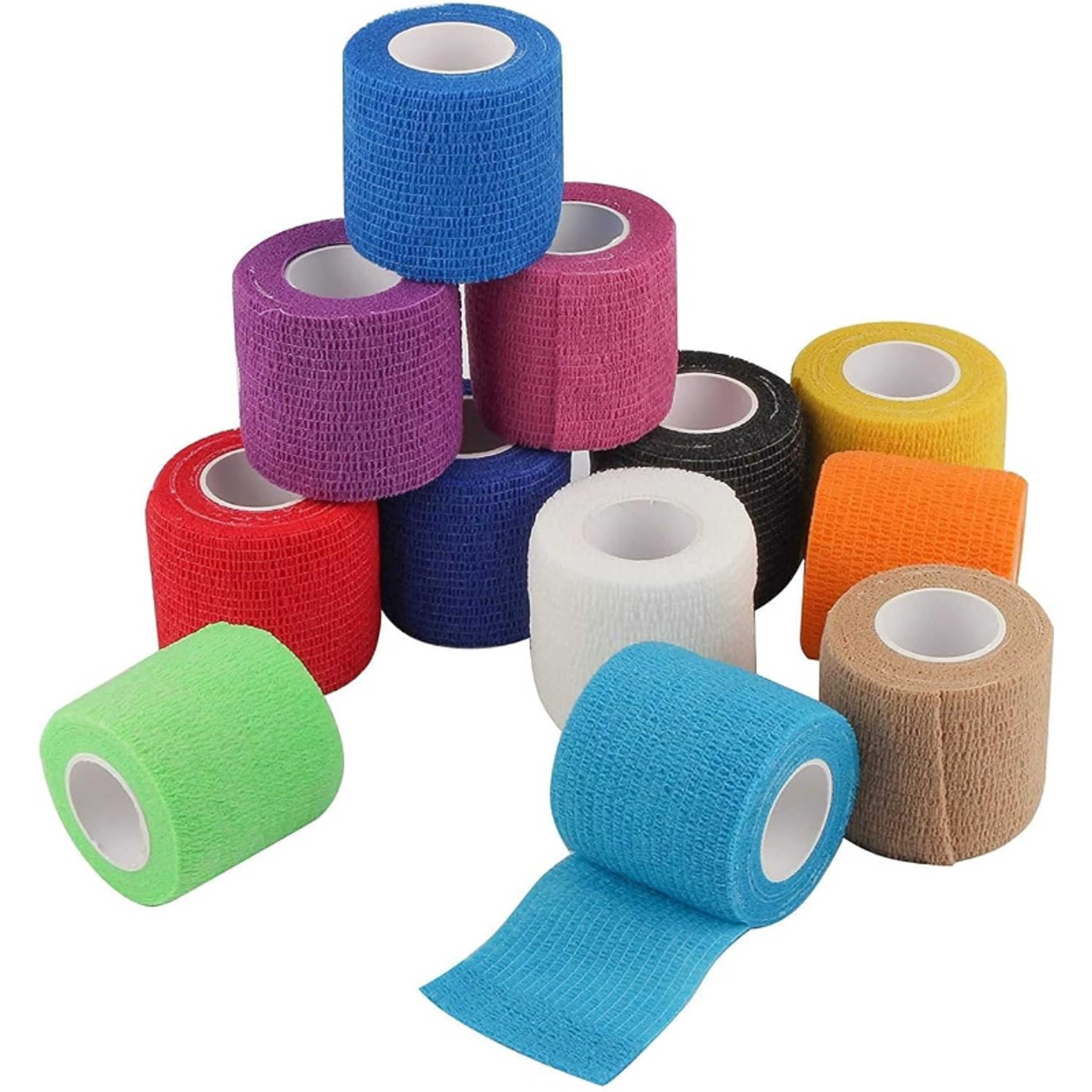 First Step Cohesive Bandage, 4.5 cm Length x 10 cm Width, Brown - Product Main Image