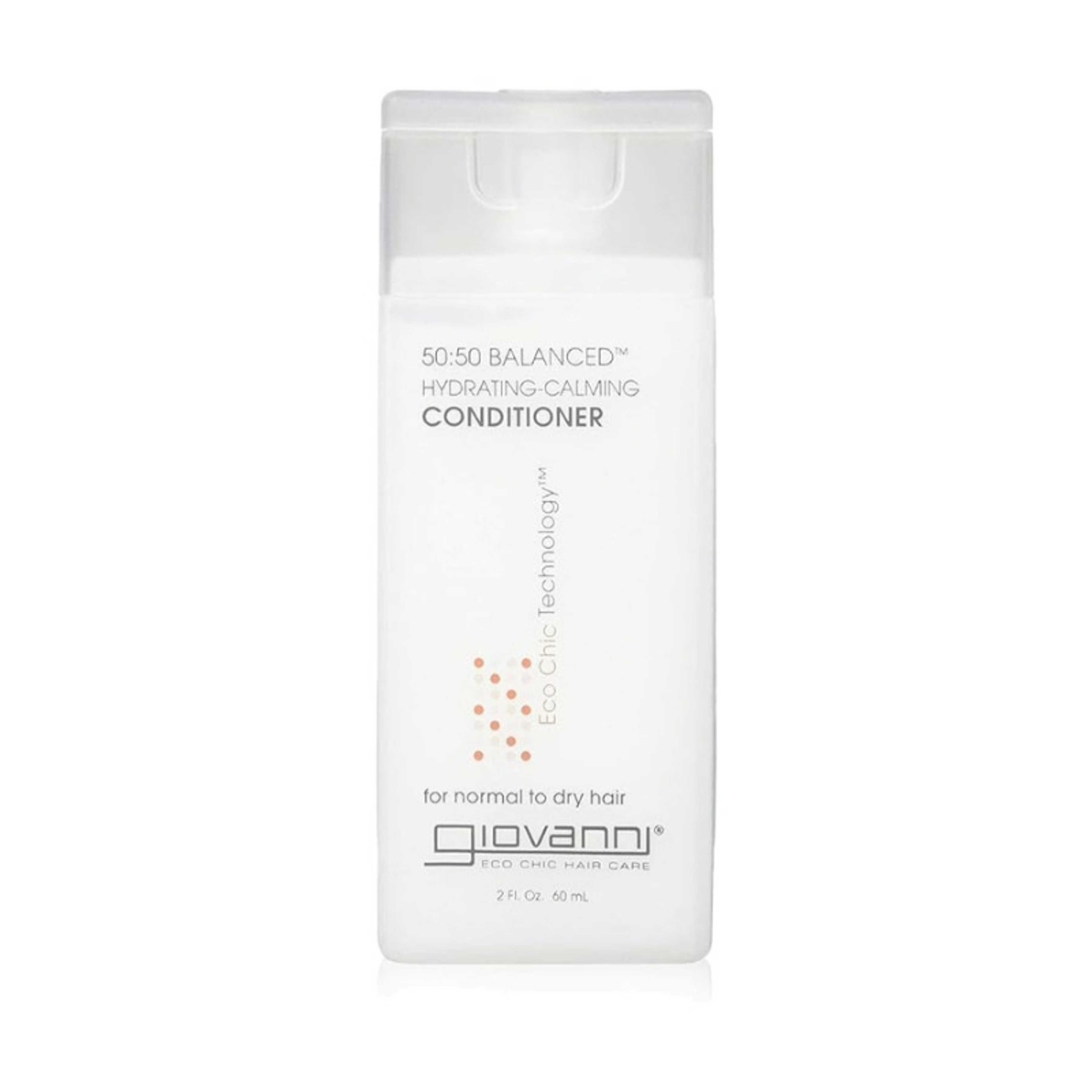 Giovanni-Giovanni 50:50 Balanced Hydrating Calming Conditioner, For Normal To Dry Hair, Eco Chic Technology 60ml - Product Main Image
