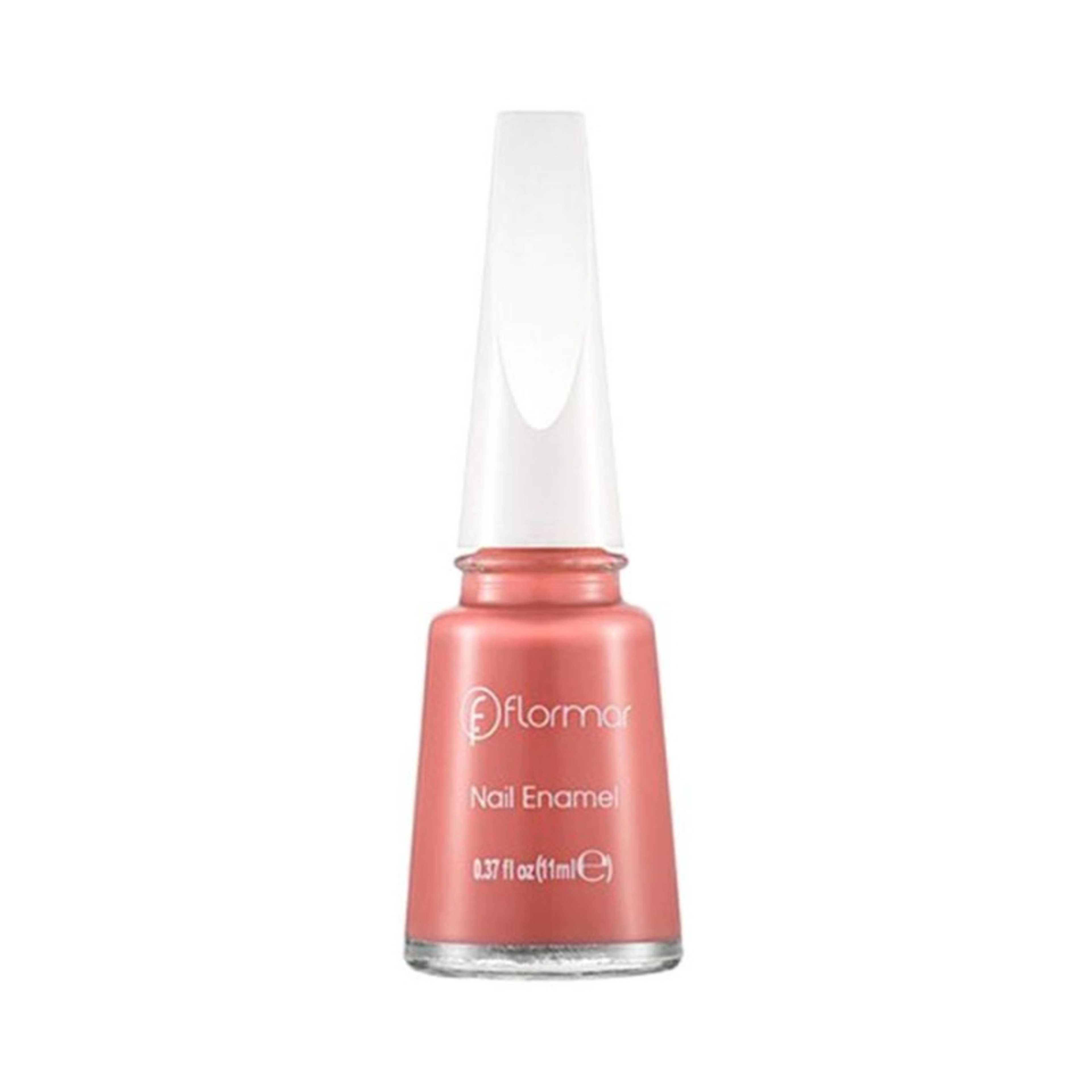 Flormar-Glossy Nail Enamel 011 Tender Salmon - Product Main Image