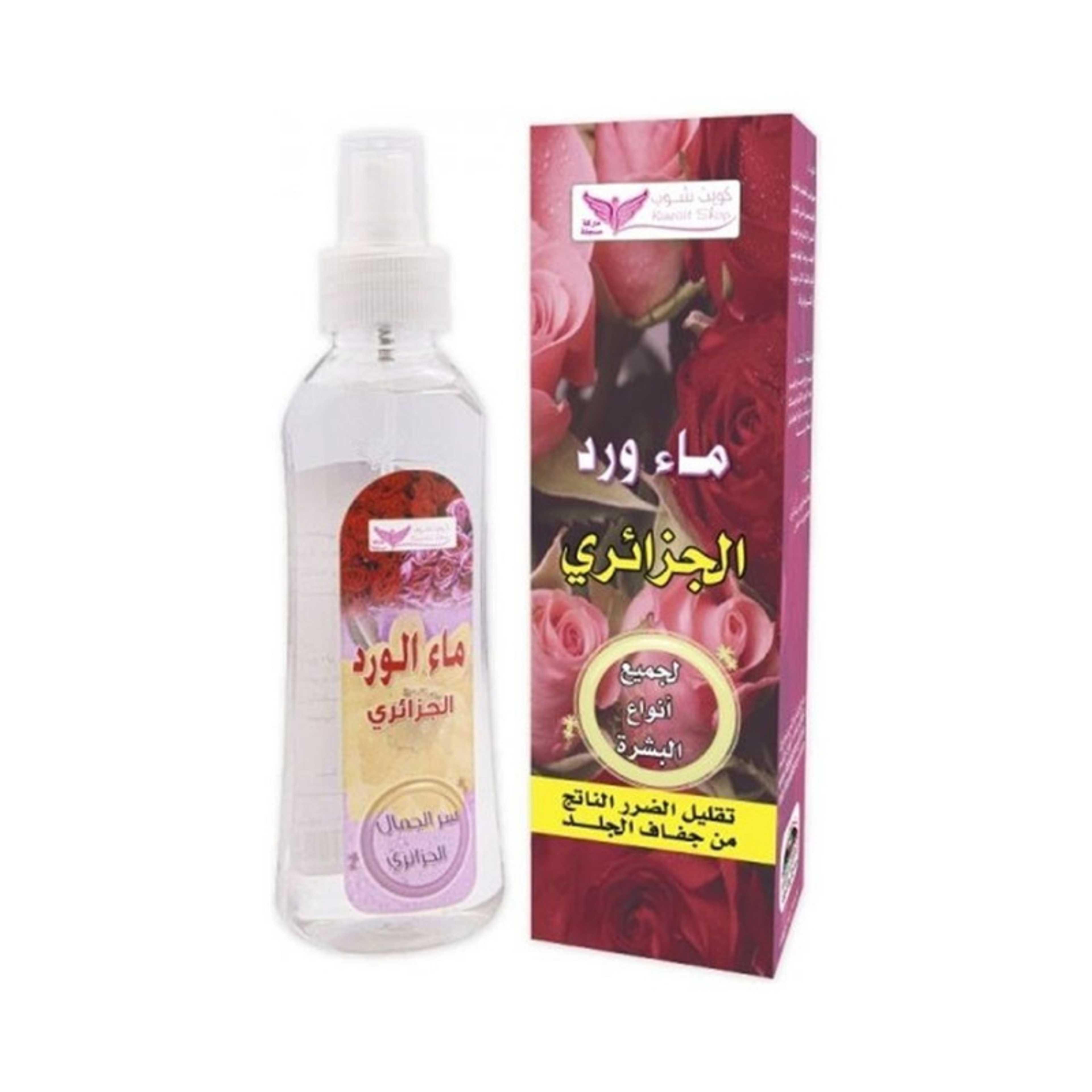 Kuwait Shop-Algerian Rose Water Clear 200ml - Product Main Image