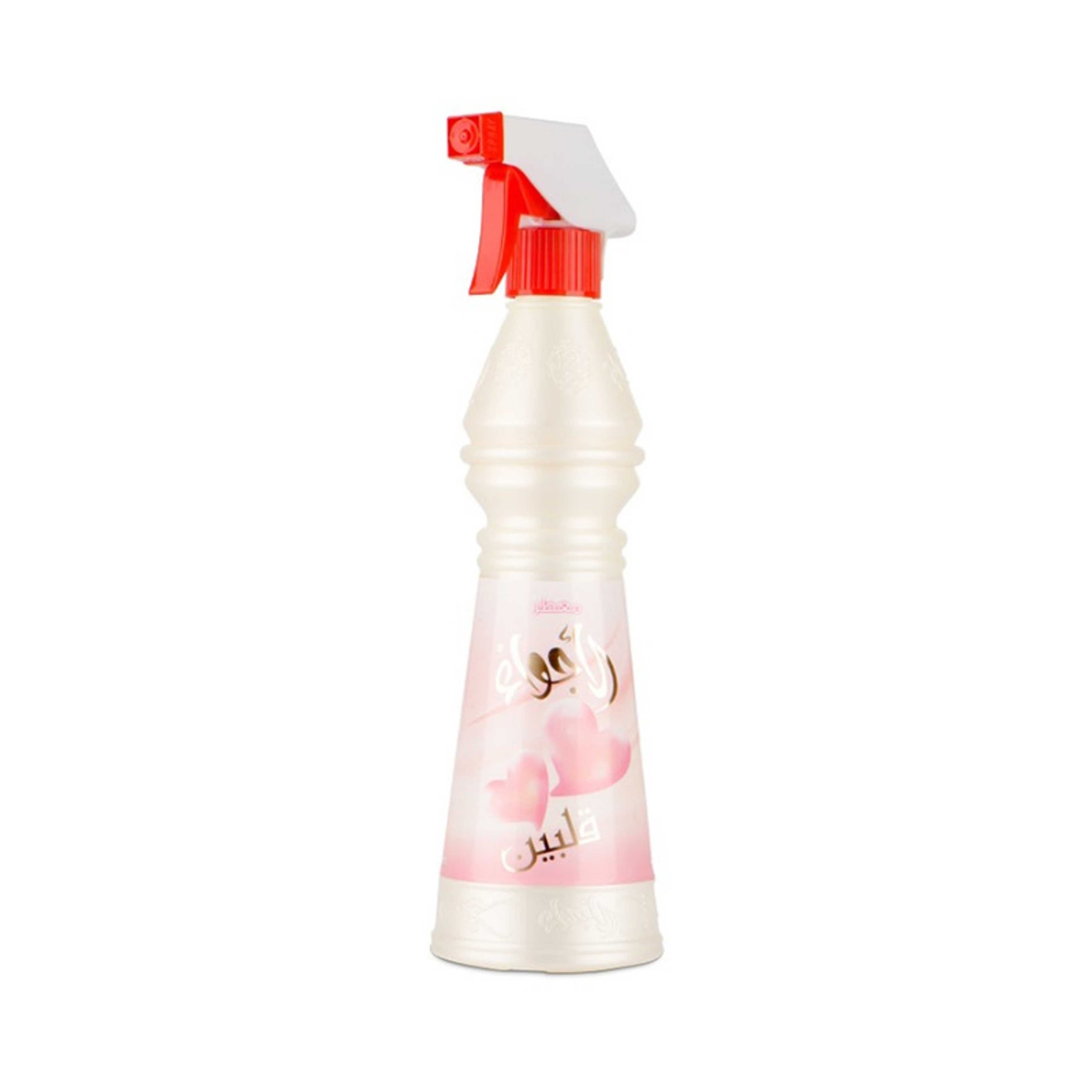 Sedr Al-Khaleej Perfumes-Two Hearts Freshener White/Red 500ml - Product Main Image