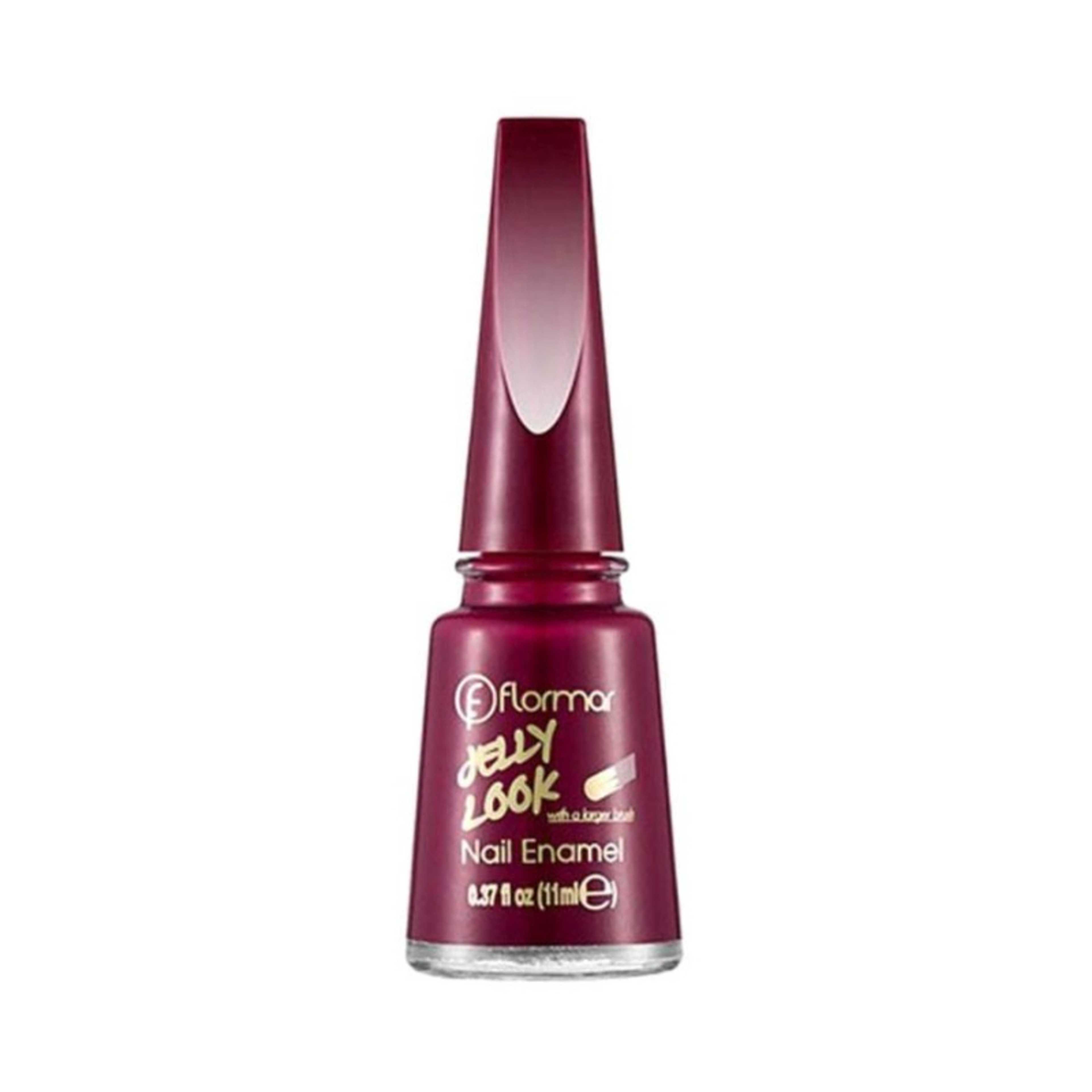 Flormar-Jelly Look Nail Enamel L38 Sangria - Product Main Image