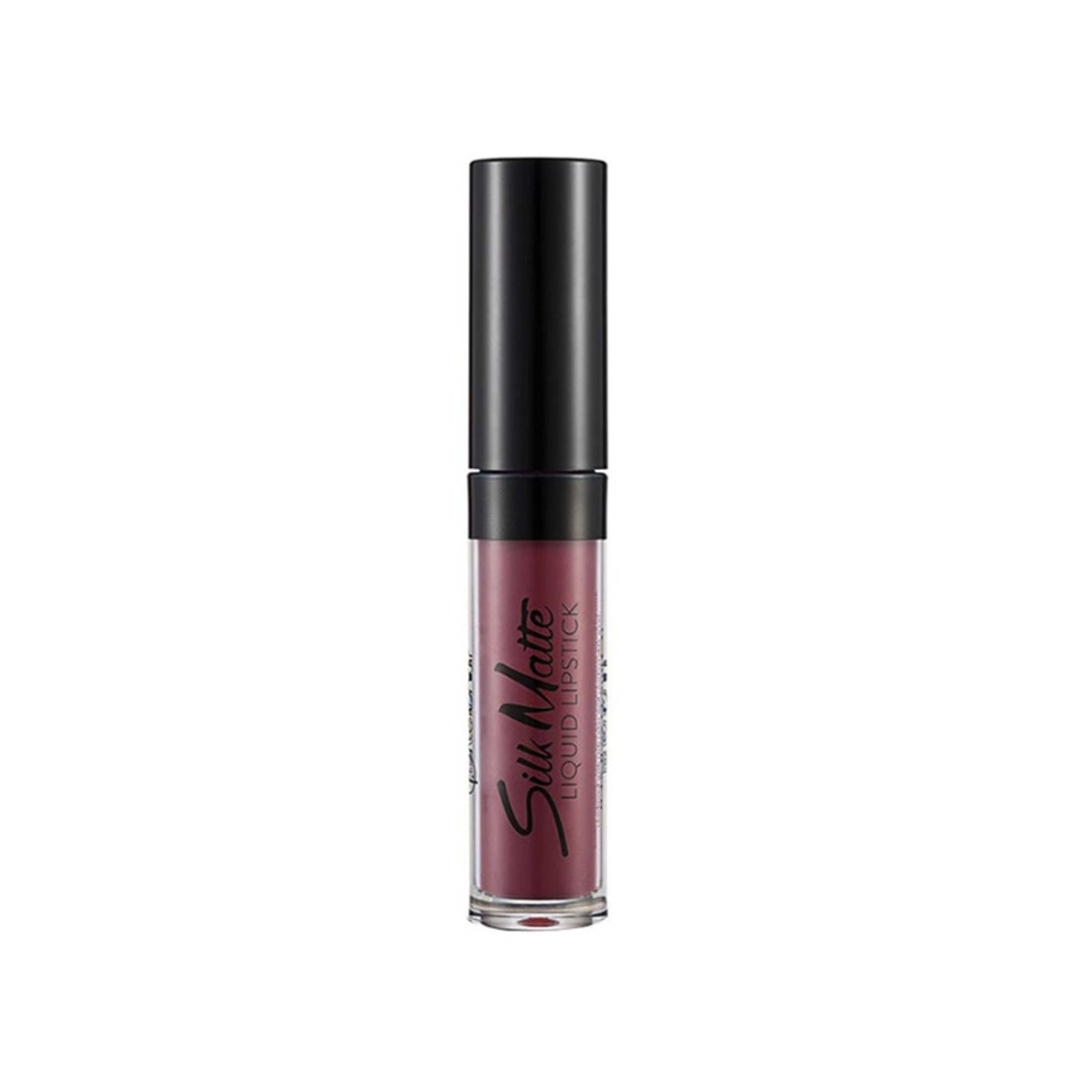 Flormar-Silk Matte Liquid Lipstick 15 Pretty Plum - Product Main Image