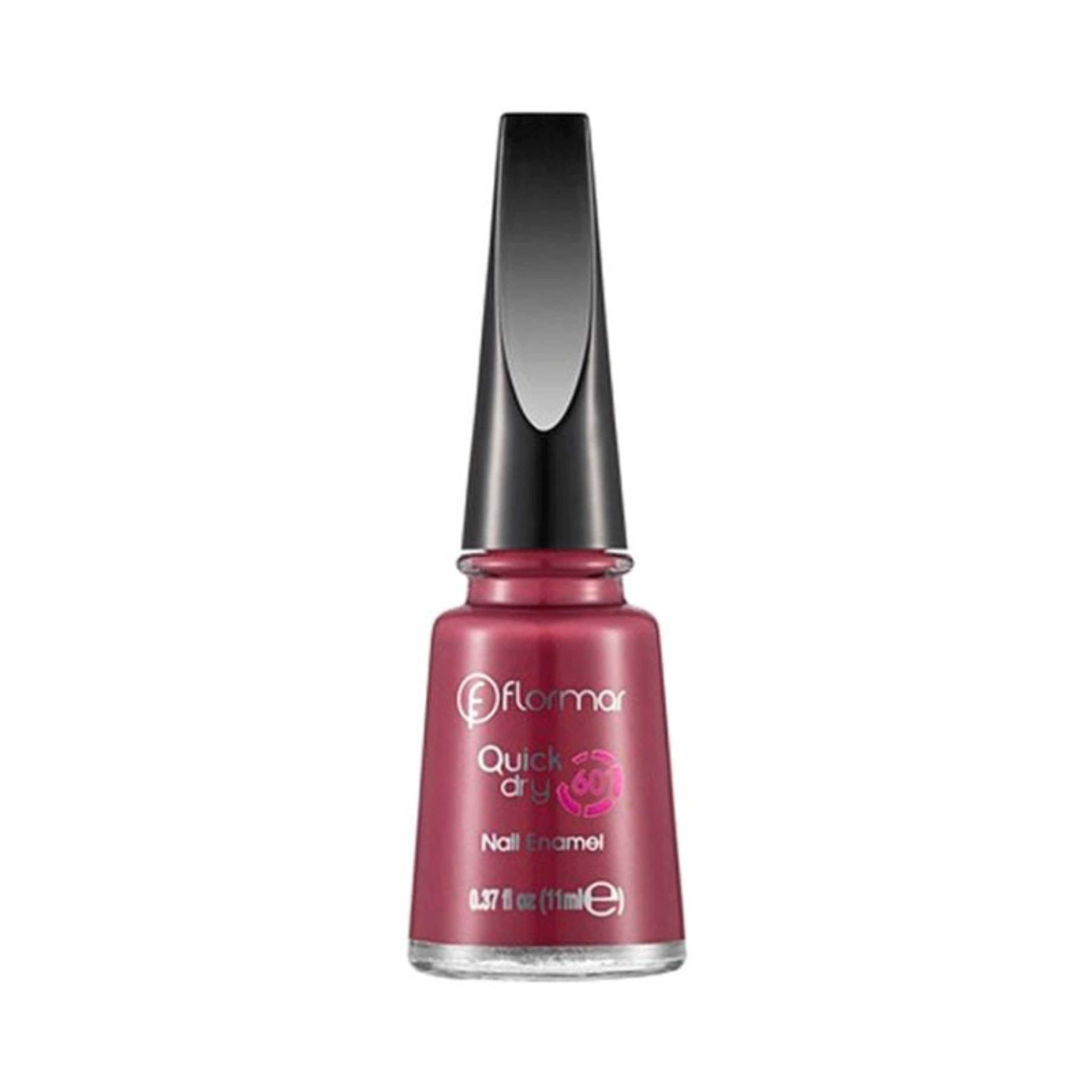 Flormar-Quick Dry Nail Enamel D20 Rose Taboo - Product Main Image