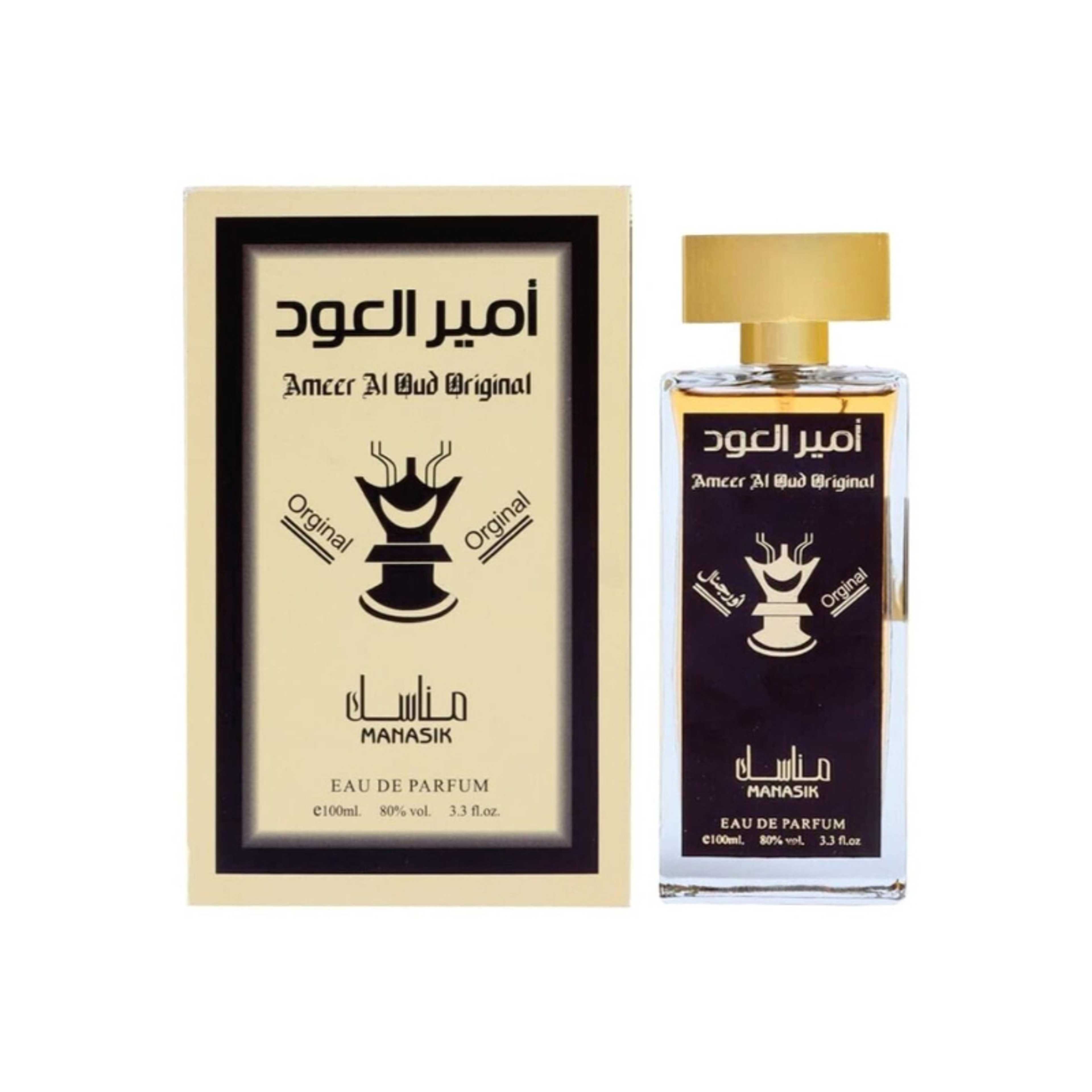 Ameer Al Oud-Amir Al Oud Original Perfume for Men by Manasek - Eau de Parfum, 100 ml - Product Main Image