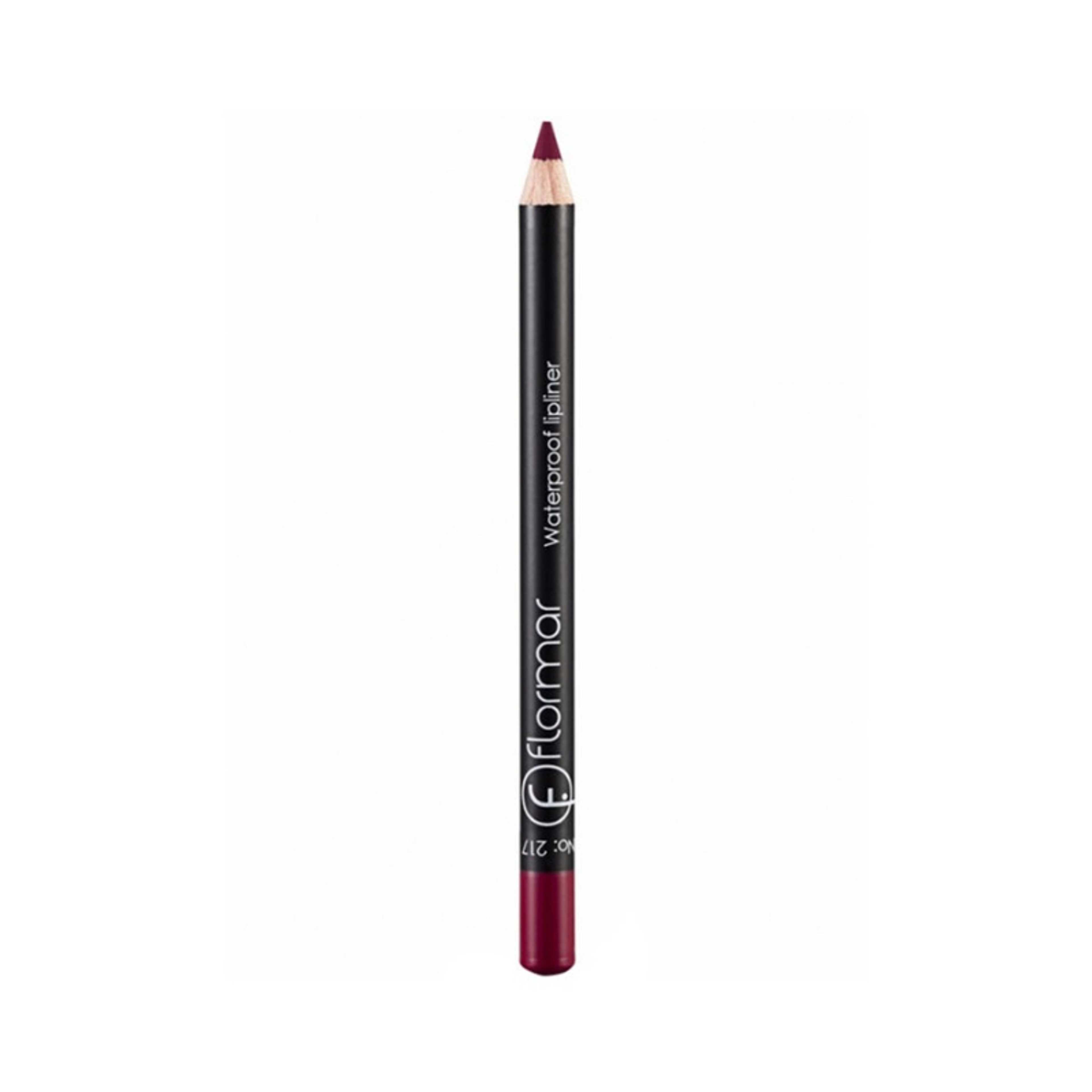 Flormar-Waterproof Lip Liner 217 Chic Crimson - Product Main Image