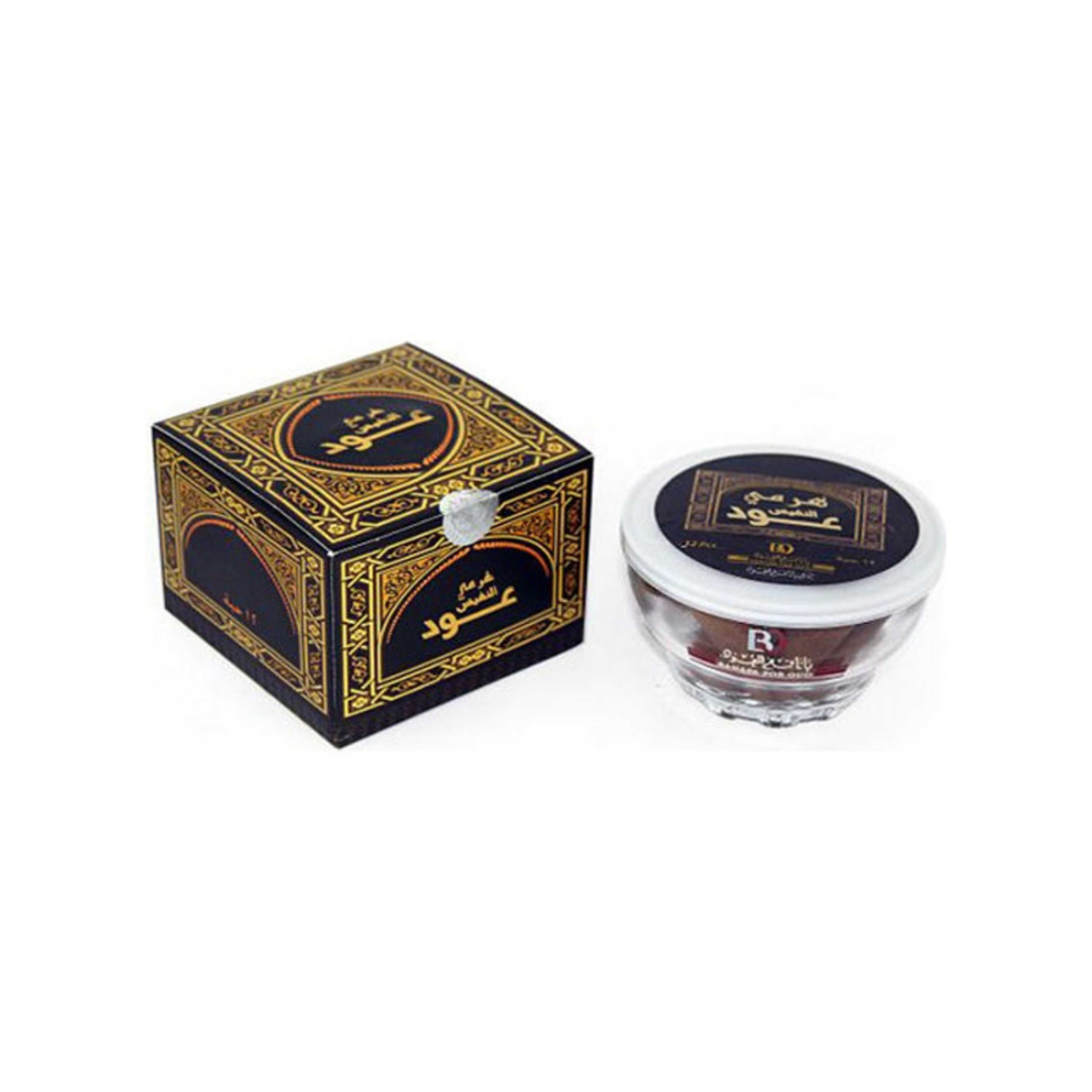 Banafa-Incense Hierarchical Oud Al Nafees From Banafa For Oud Brown/Gold - Product Main Image