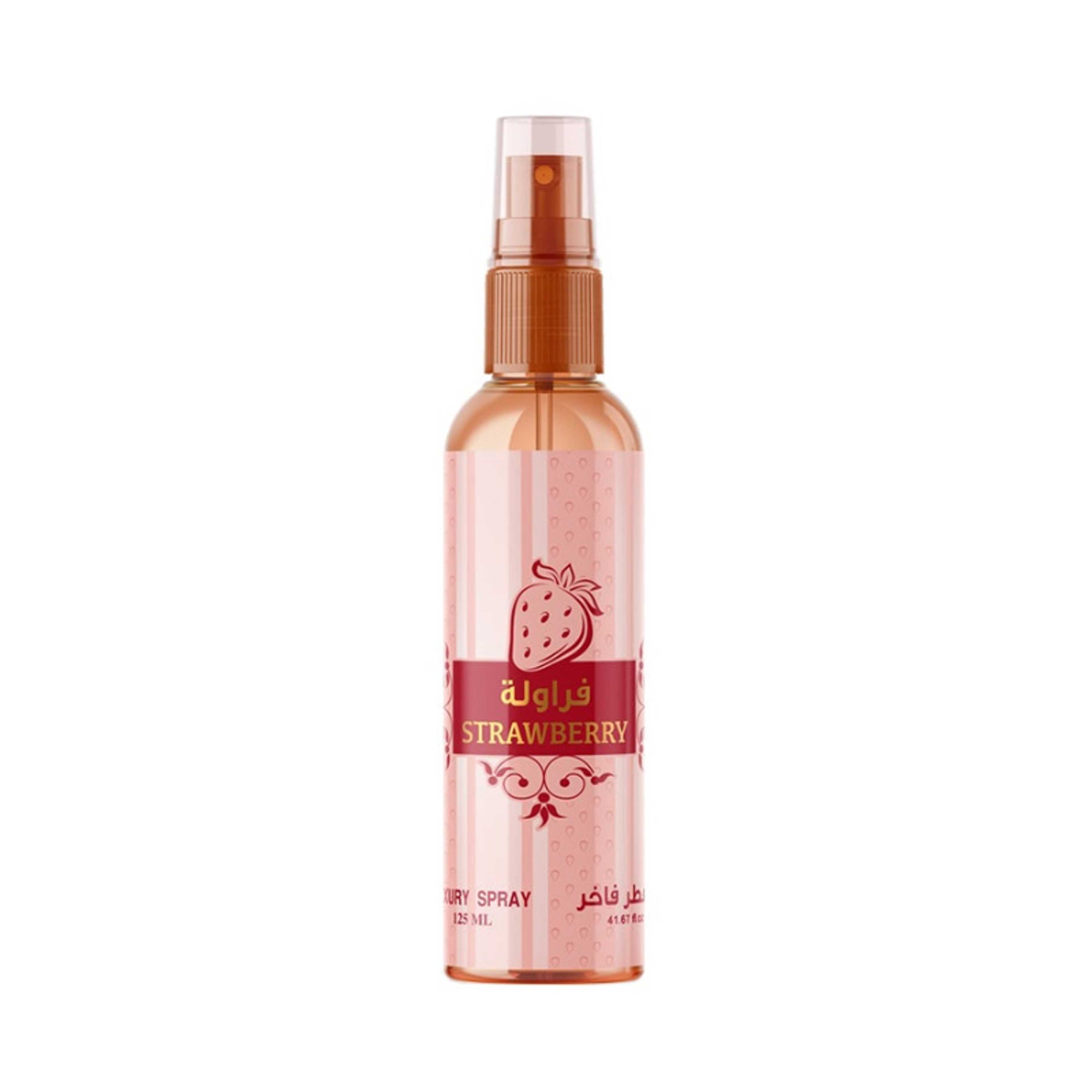 Sedr Al-Khaleej Perfumes-Strawberry Body Spray 125ml - Product Main Image