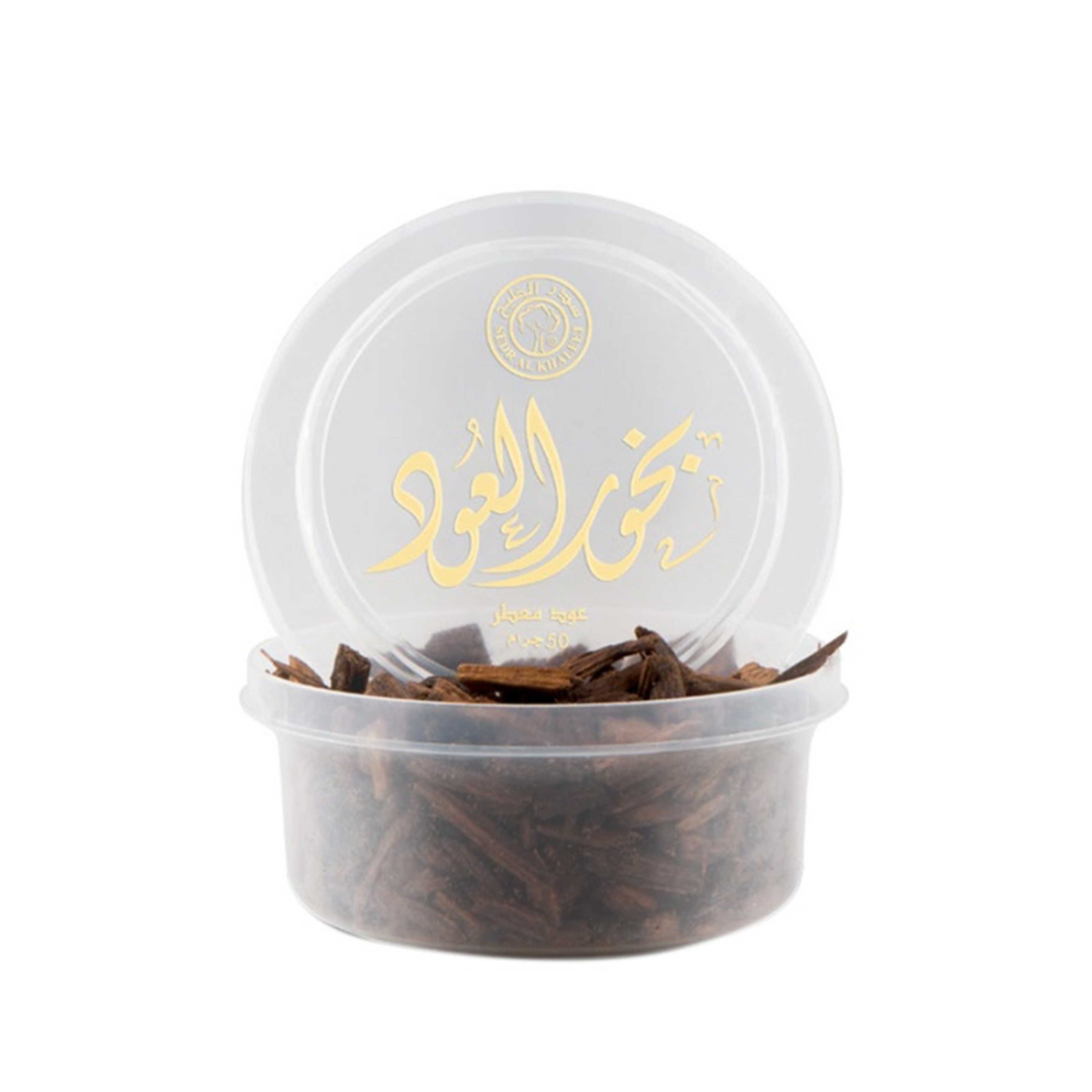 Sedr Al-Khaleej Perfumes-Al Oud Moatter  Incense Brown 50grams - Product Main Image
