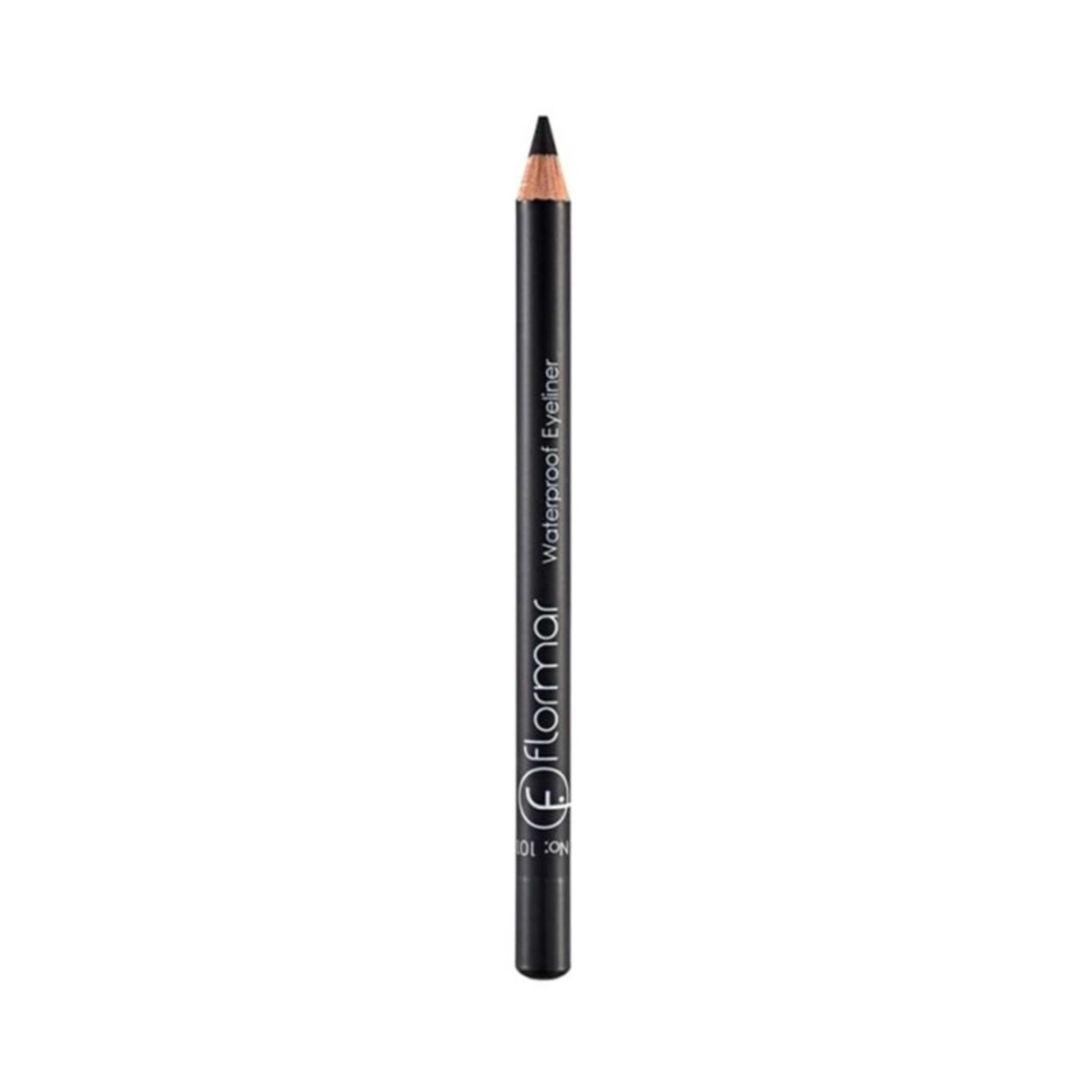Flormar-Waterproof Eyeliner Pencil 101 Black Ice - Product Main Image