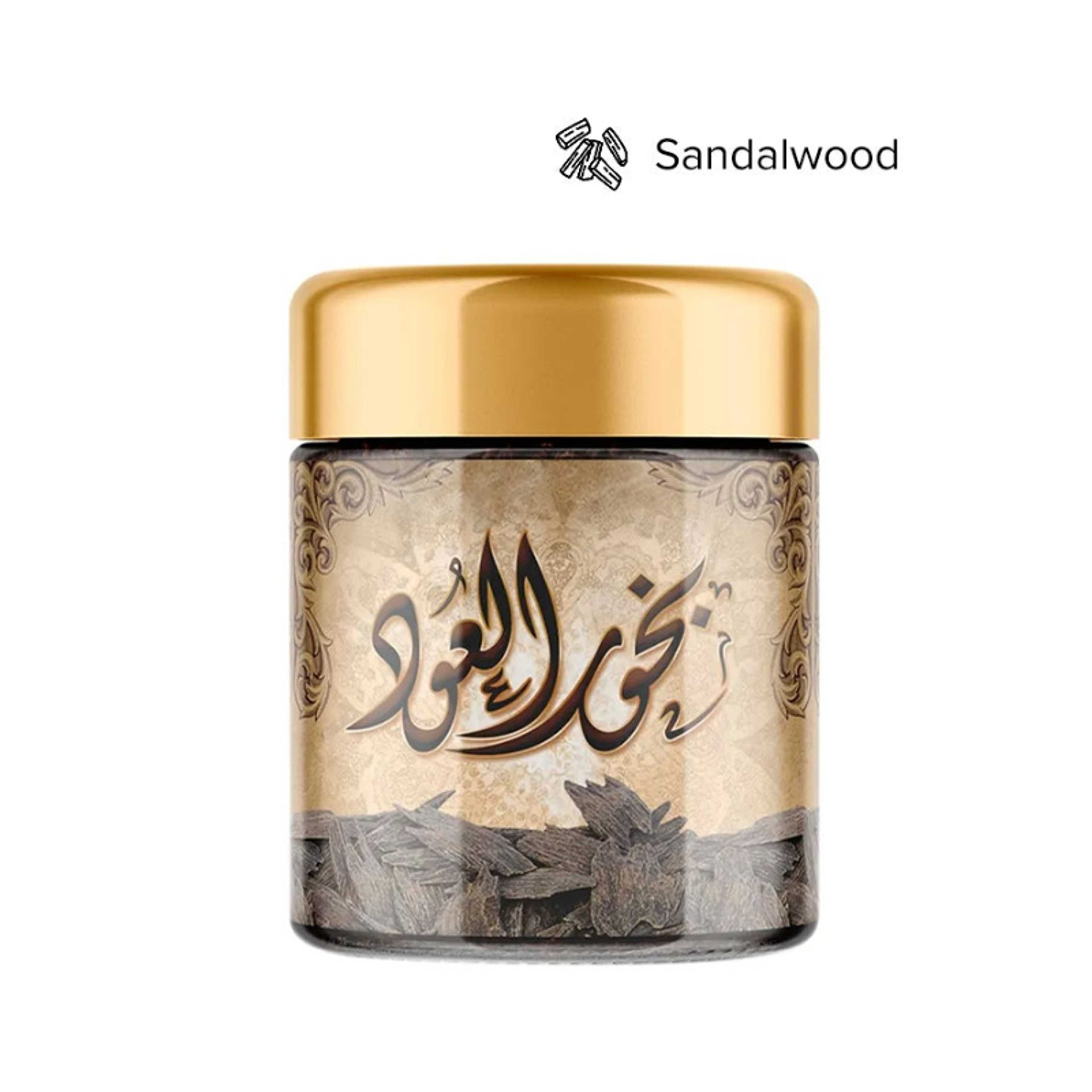 Sedr Al-Khaleej Perfumes-Al Oud Bakhour  Incense Brown 40grams - Product Main Image
