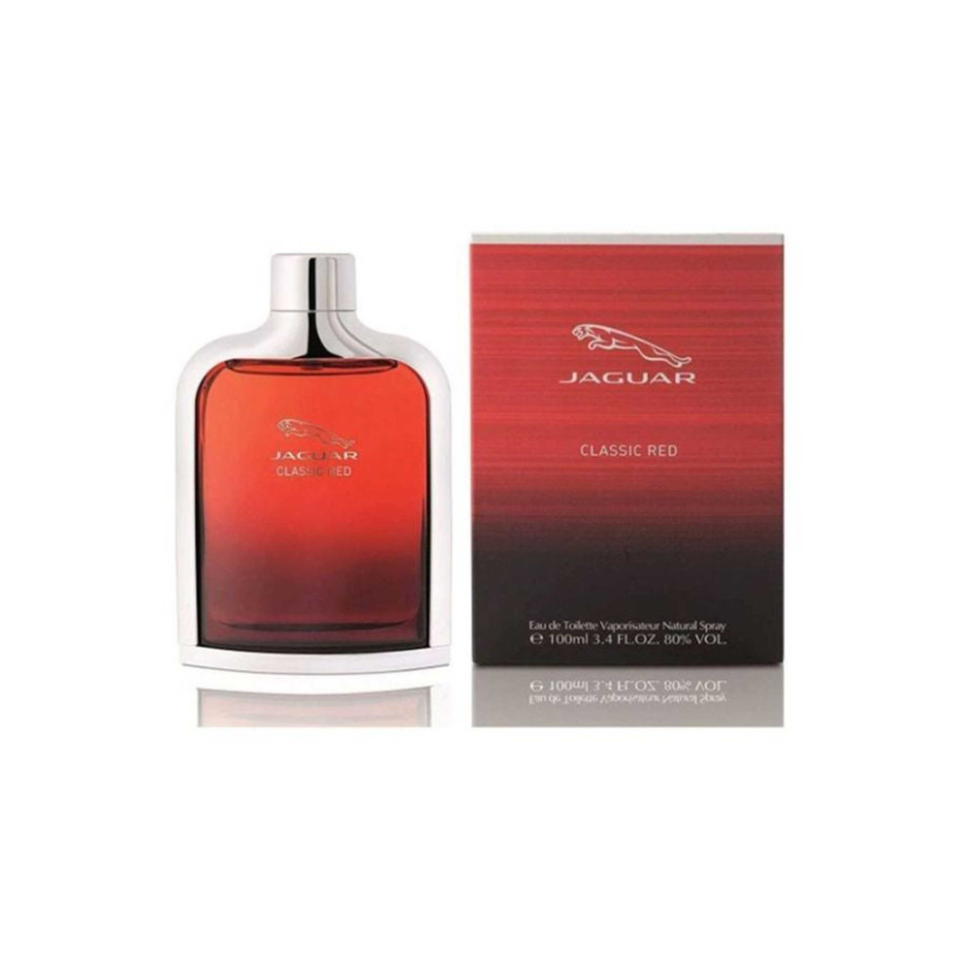 Jaguar-Classic Red EDT For Men 100ml - Product Main Image
