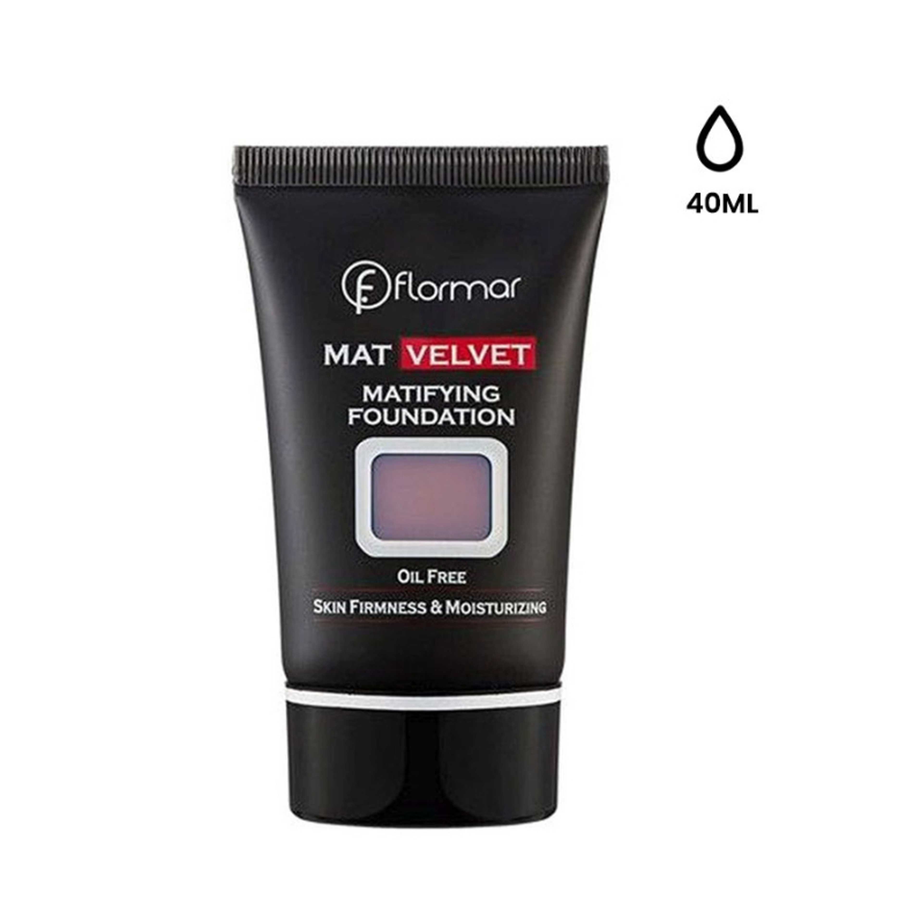 Flormar-Mat Velvet Matifying Foundation Brown - Product Main Image