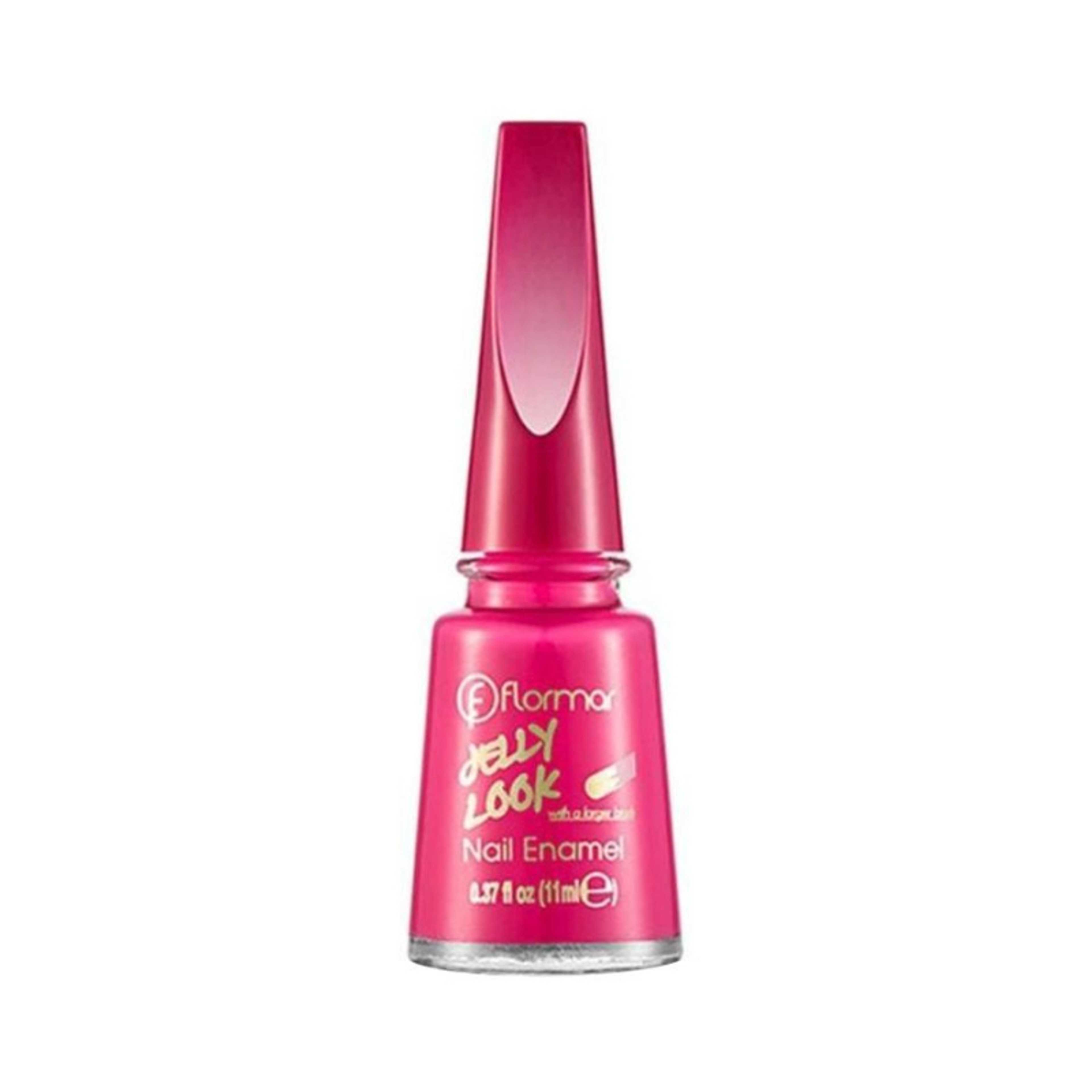 Flormar-Jelly Look Nail Enamel L21 Awesome Pink - Product Main Image