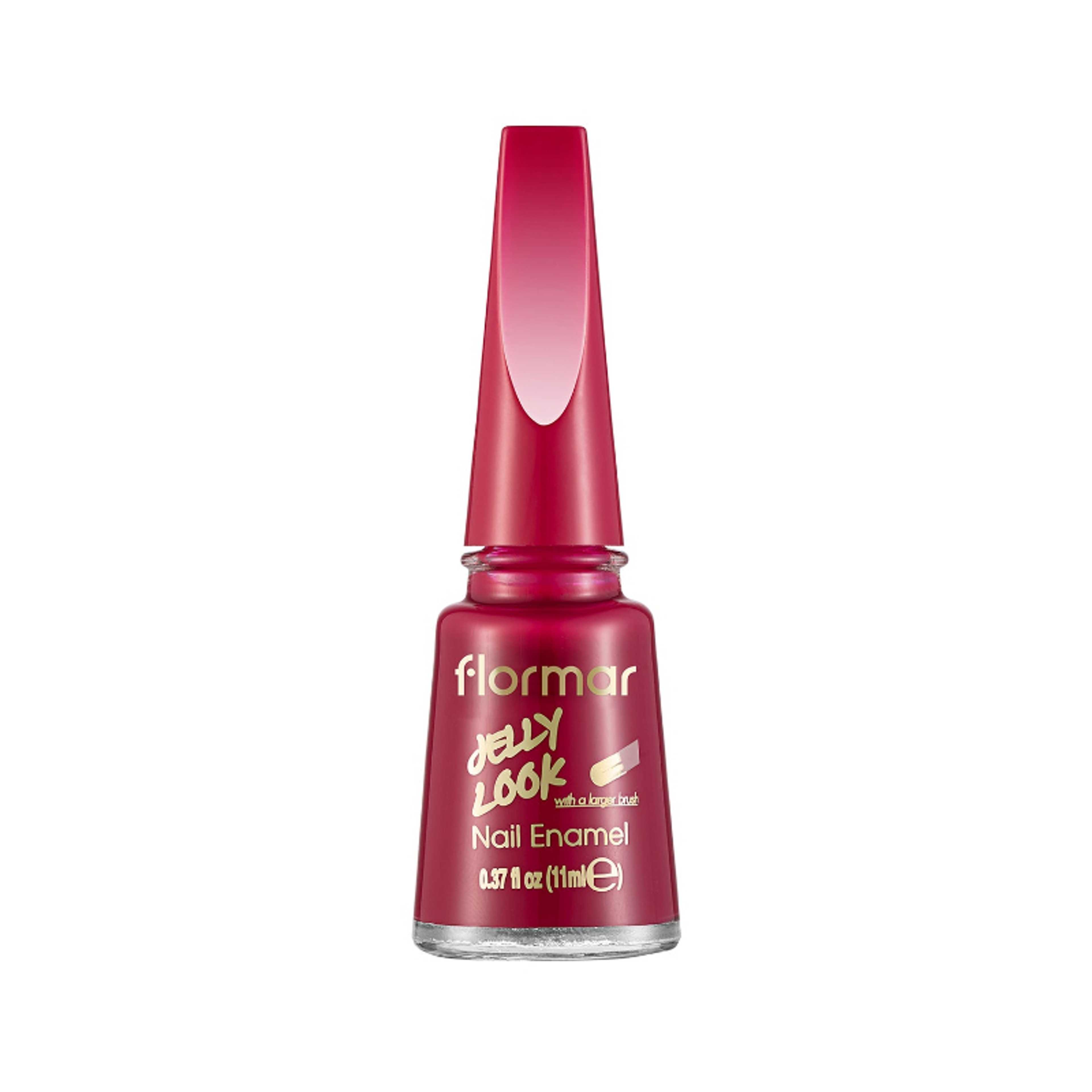 Flormar-Jelly Look Nail Enamel JL46 Cranberry Jam - Product Main Image
