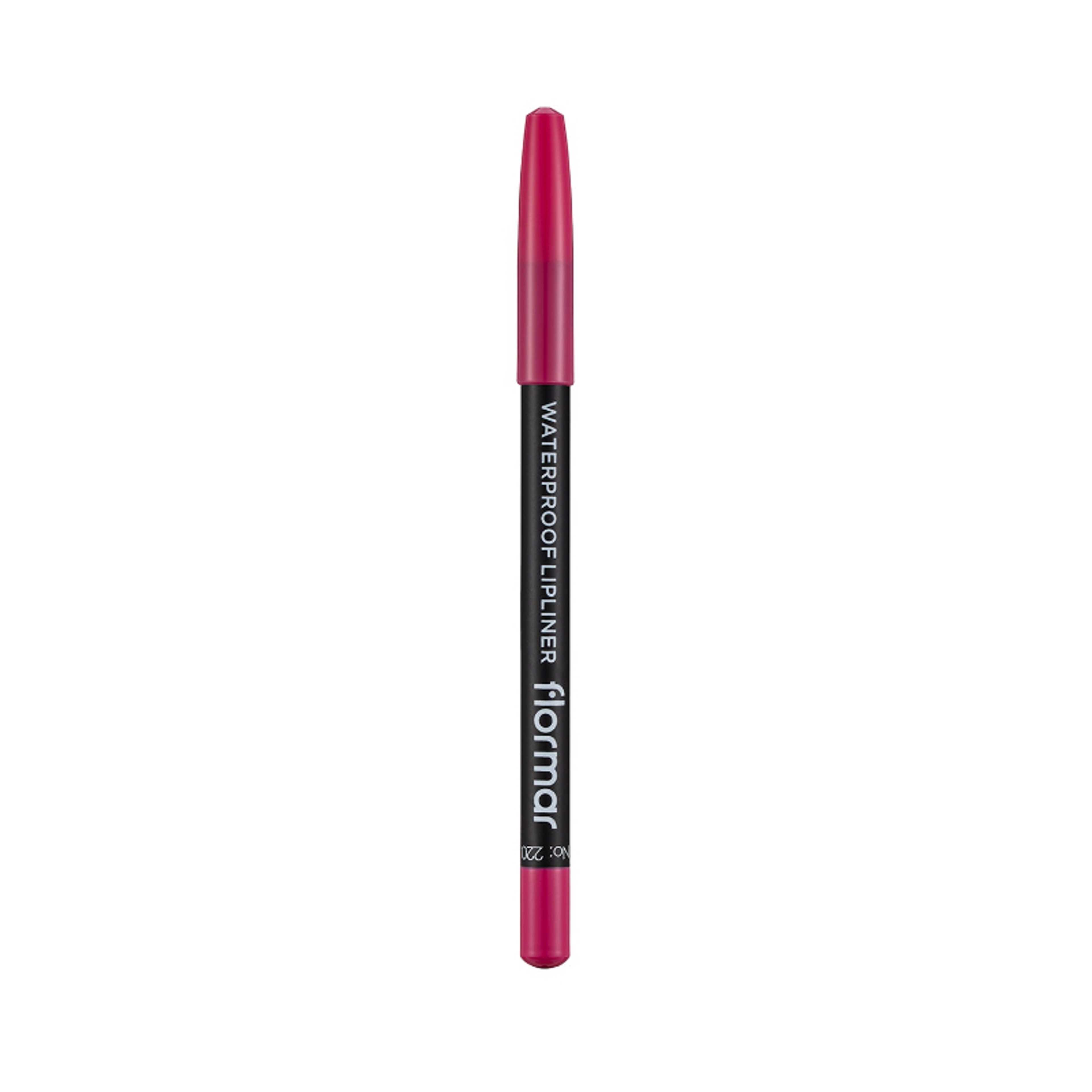 Flormar-Waterproof Lipliner Pencil 220 Rebellious Fuchsia - Product Main Image