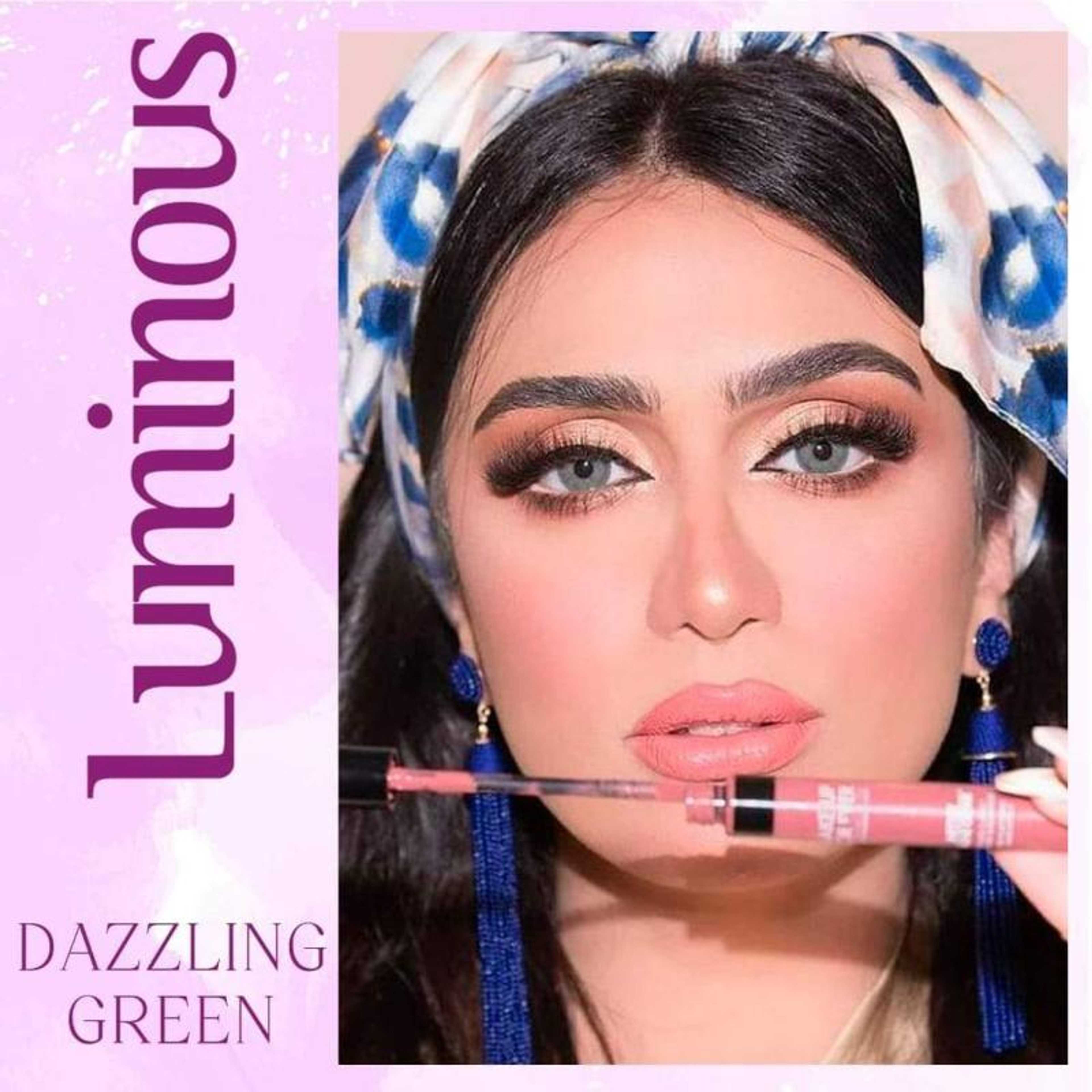 LUMINOUS COLOR CONTACT LENSES DAZZILING GREEN