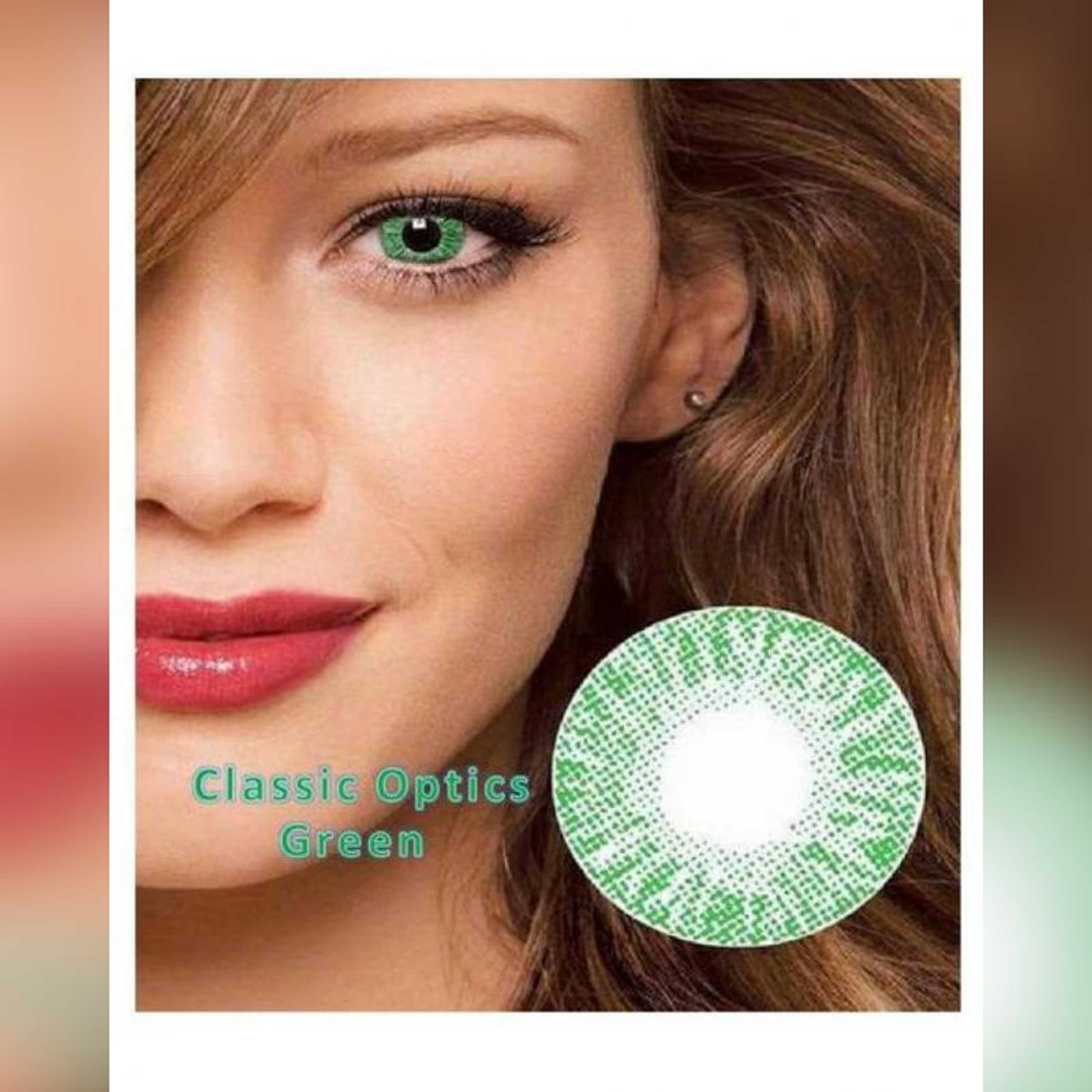 Green Single shade Contact Lenses-US Vision