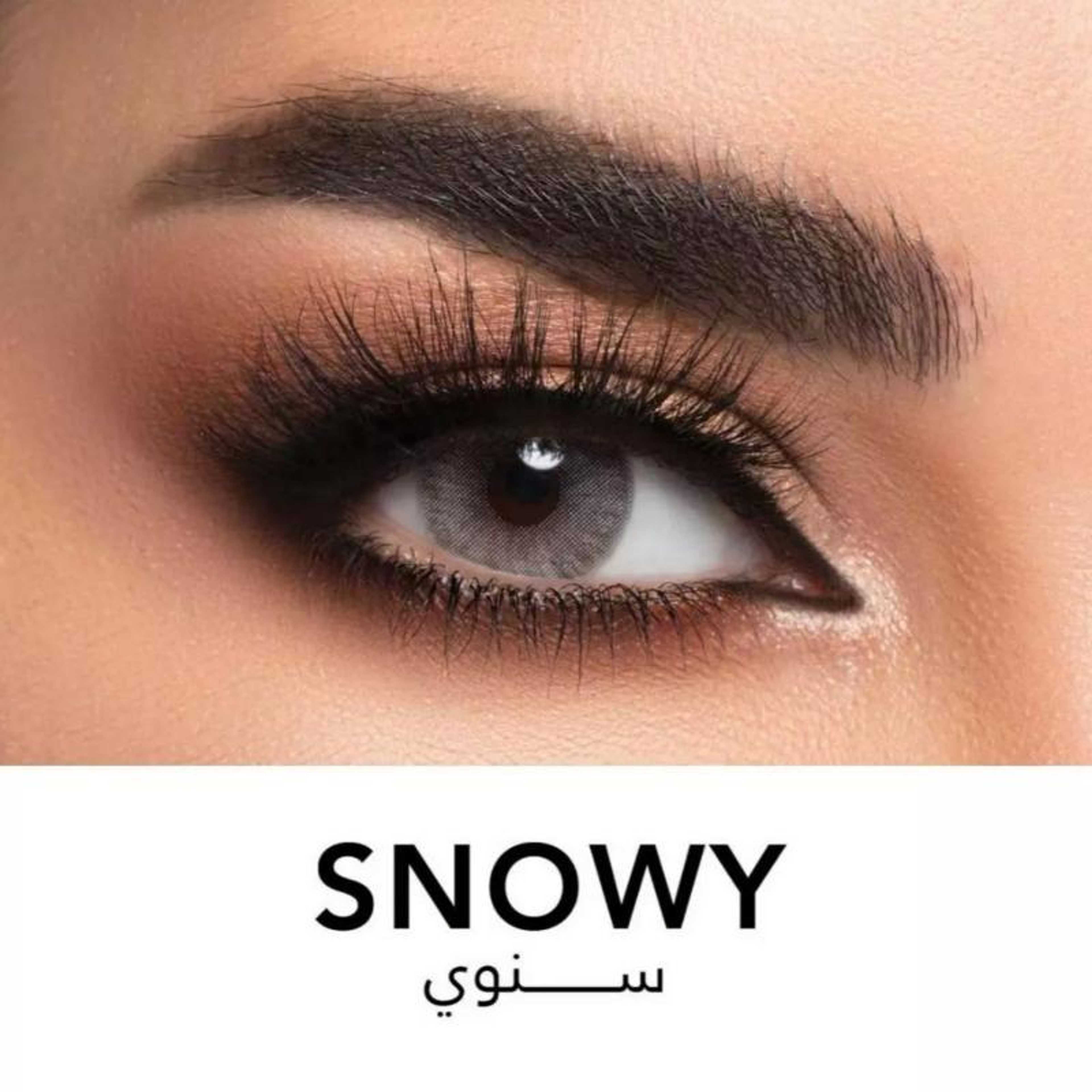 Lensme Snowy, Color Contact Lenses with Kit