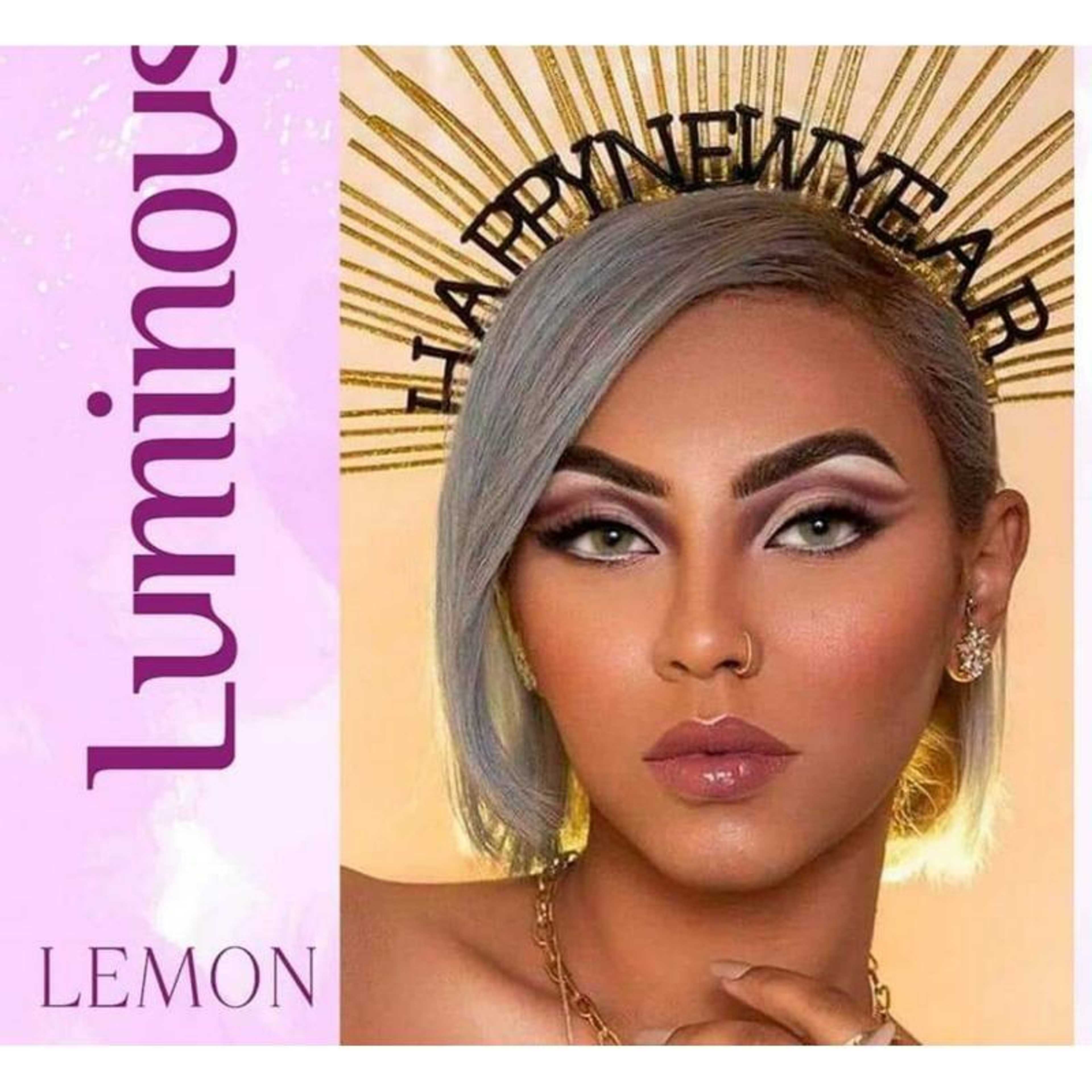 LUMINOUS COLOR CONTACT LENSES LEMON