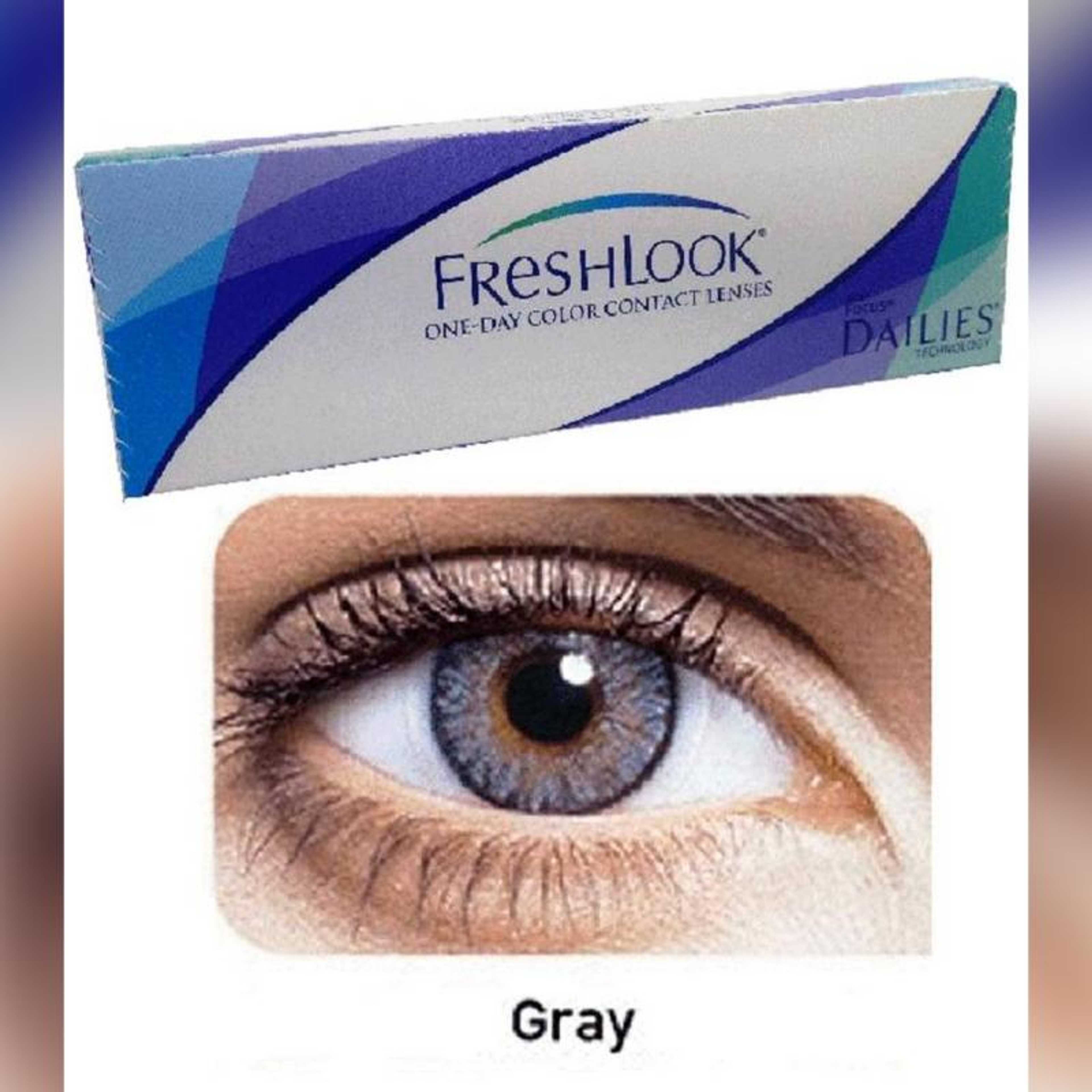 Gray Color Contact Lenses with free Kit