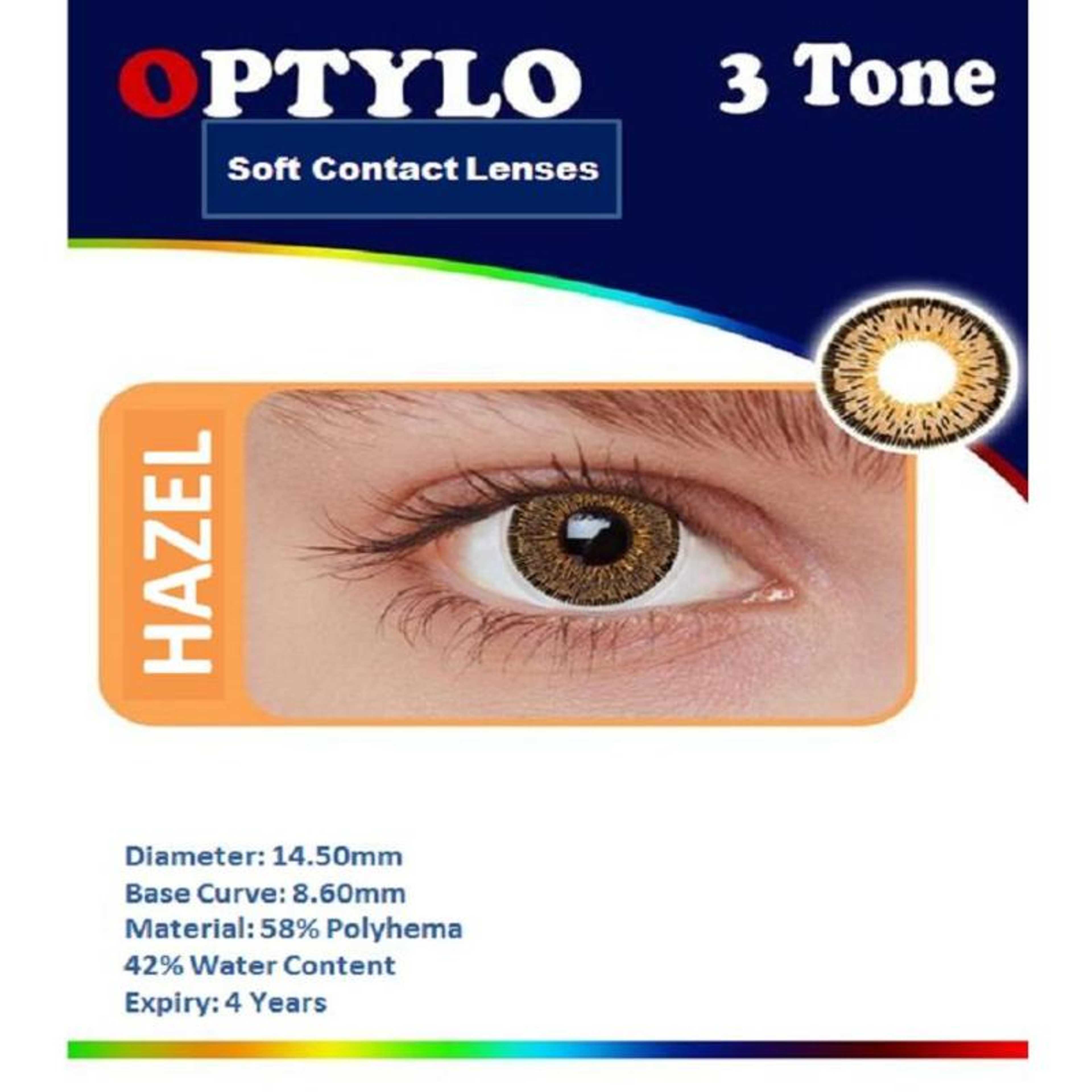 Hazel - OPTYLO - Soft Contact Lenses