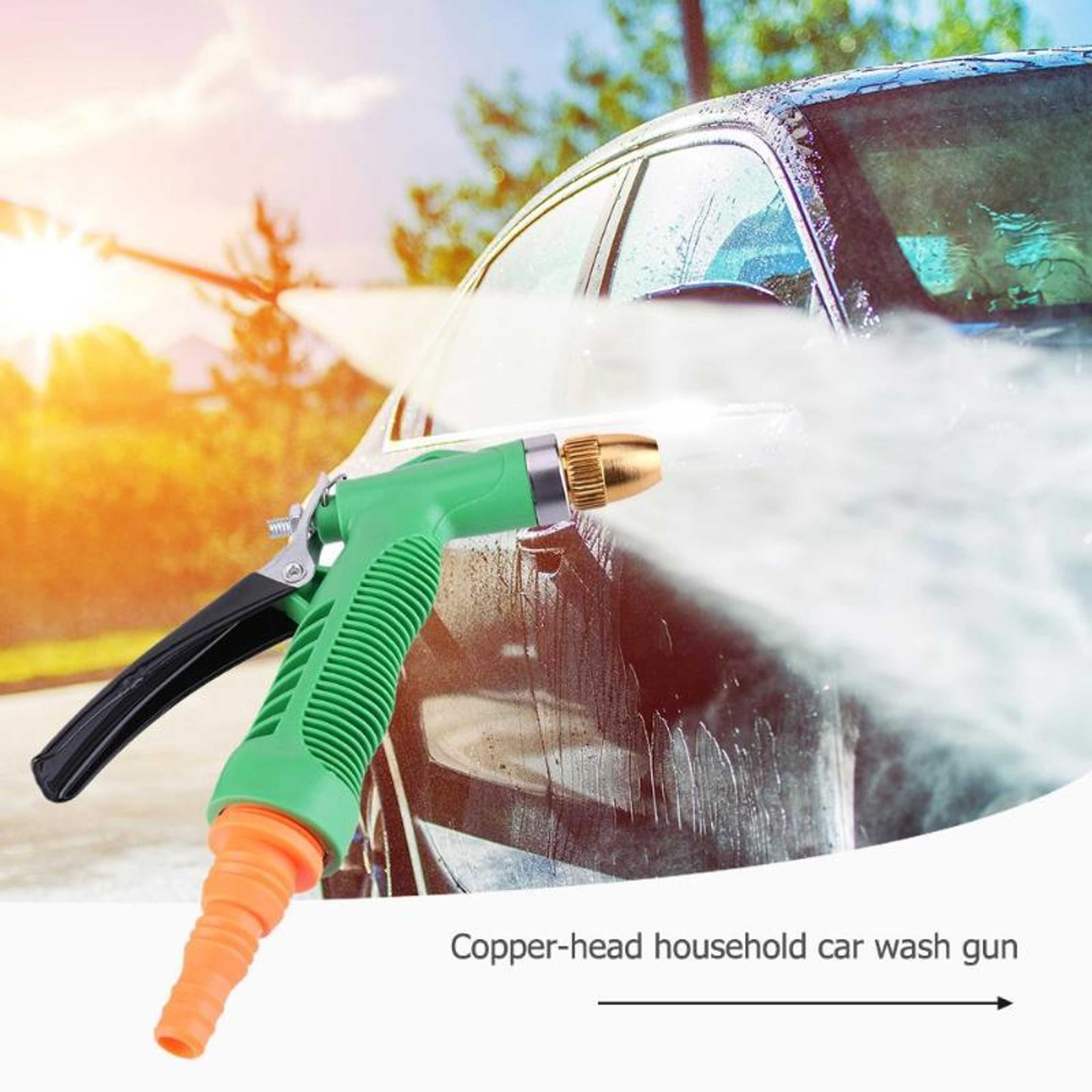 New version Metal Hose Nozzle High Pressure Water Spray Sprayer Garden Auto Car Washing