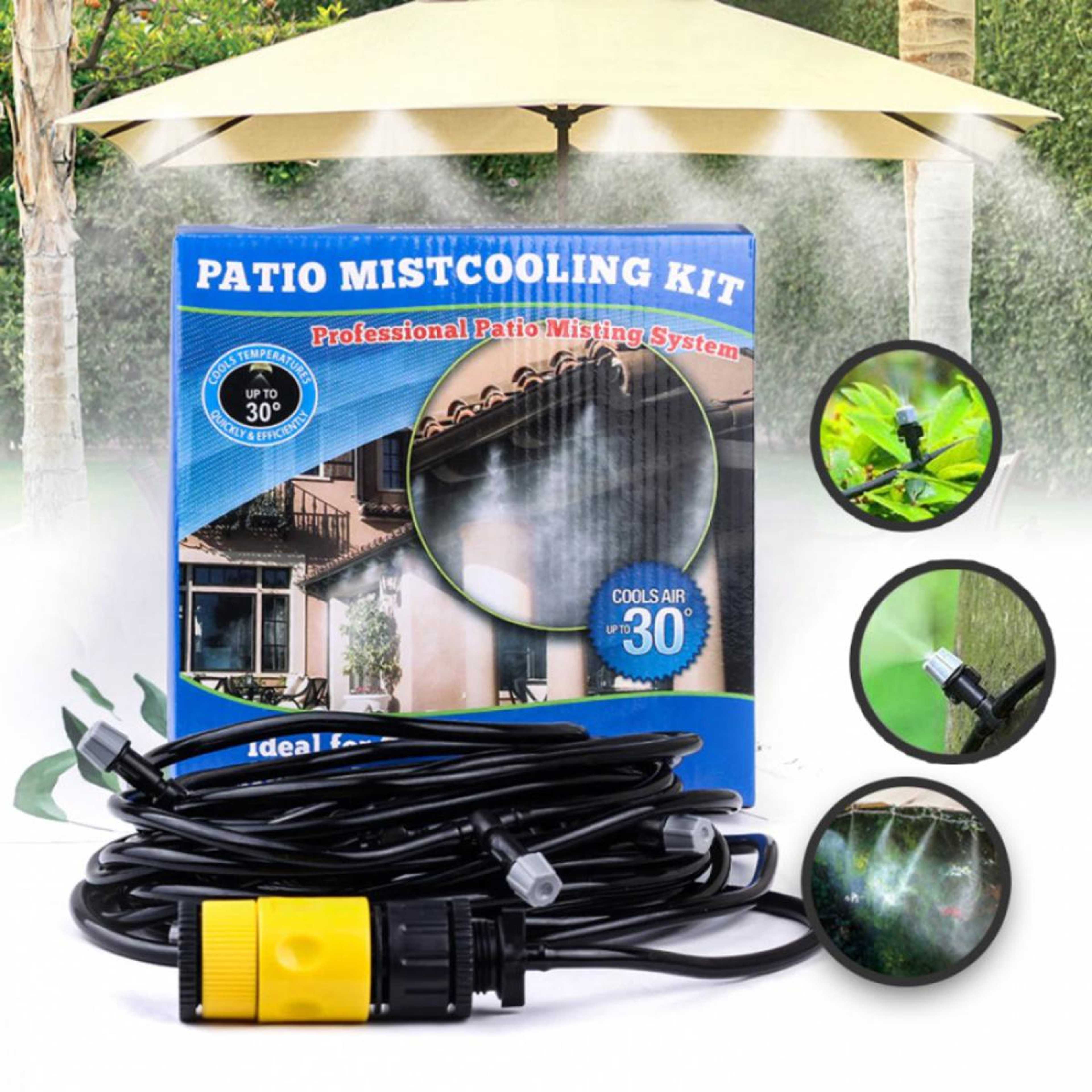 Patio Mist Cooling Kit Cools Air Up To 30 Degree