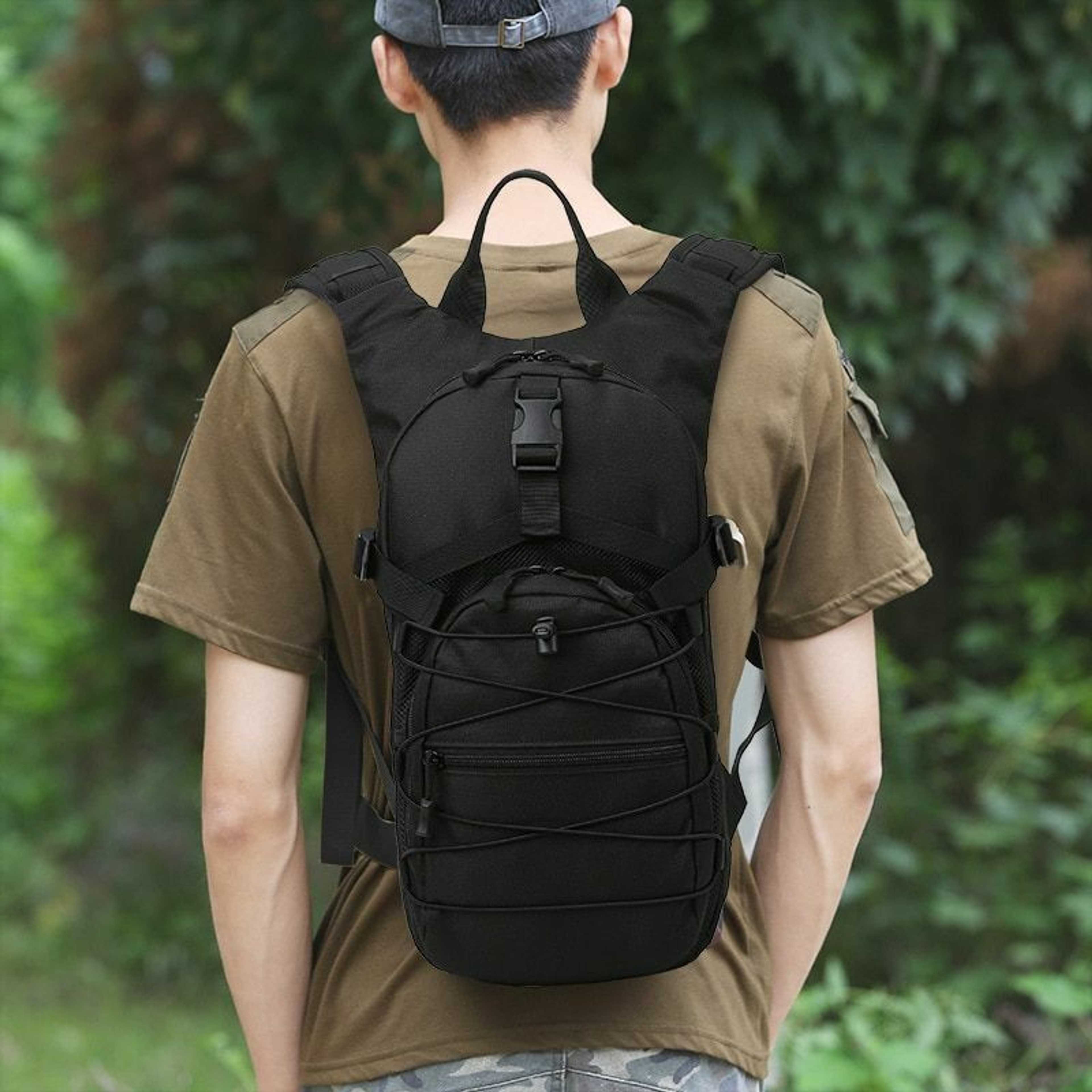 15L 800D Oxford Outdoor Shoulder Backpack Camping Travel Hiking Trekking Bag