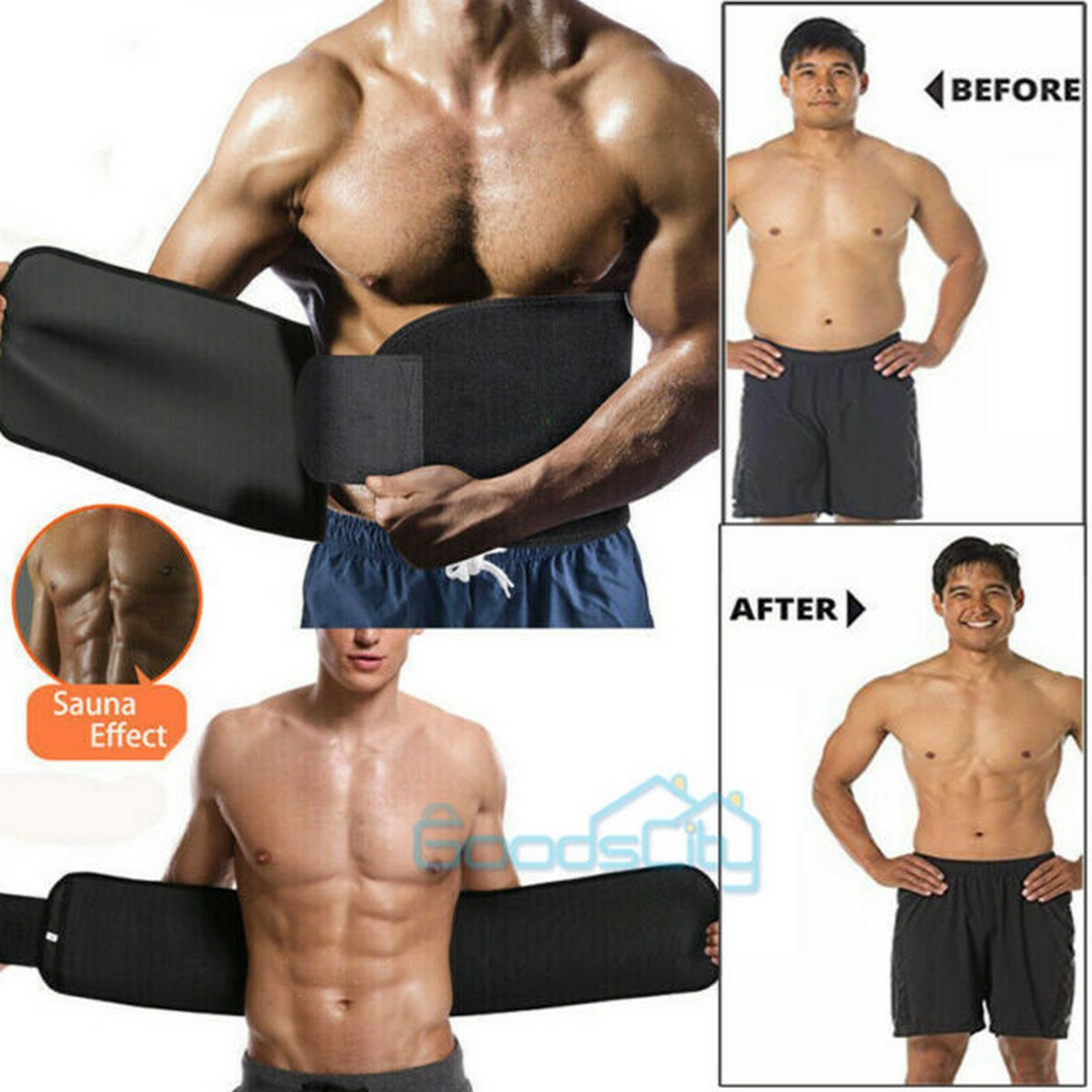 Original Hot Shapers Belt Belly Slimming Belt / Tummy Trimmer Belly Fat Burner For Men & Women