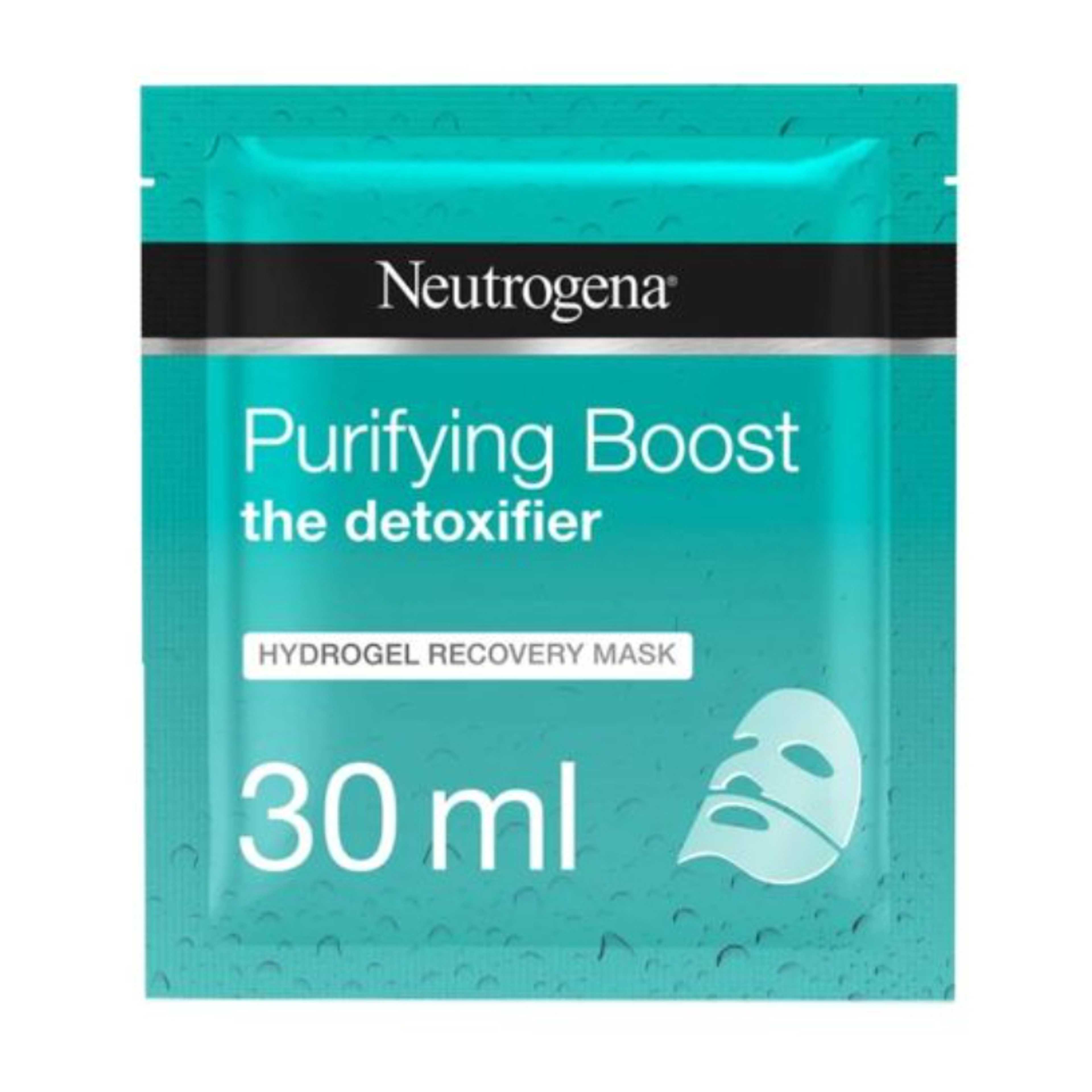 Neutrogena Face Mask Sheet The Detoxifier Purifying Boost Hydrogel Recovery 30Ml