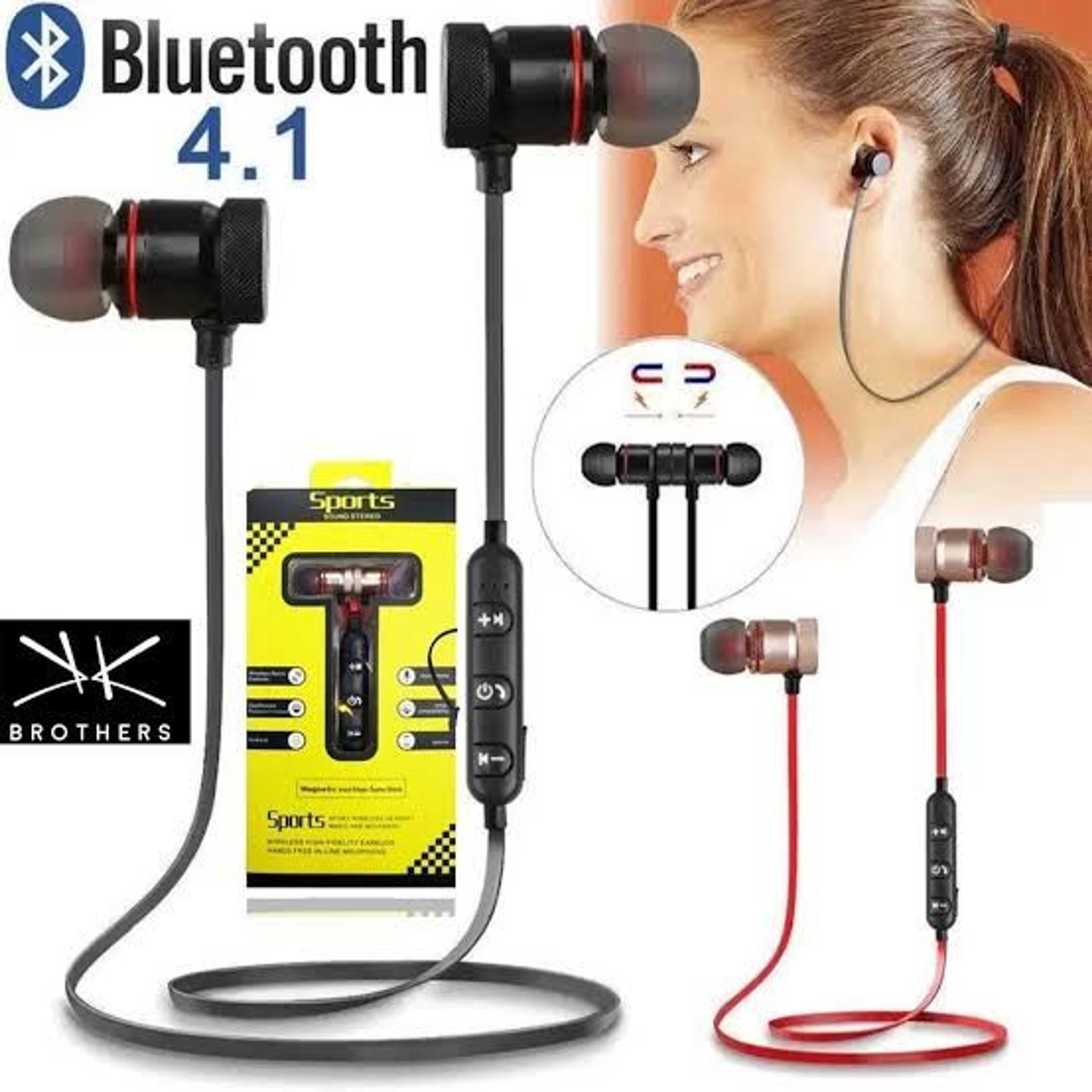 Sports Bluetooth Handfree High Quality Sound With Calling Mic Stereo