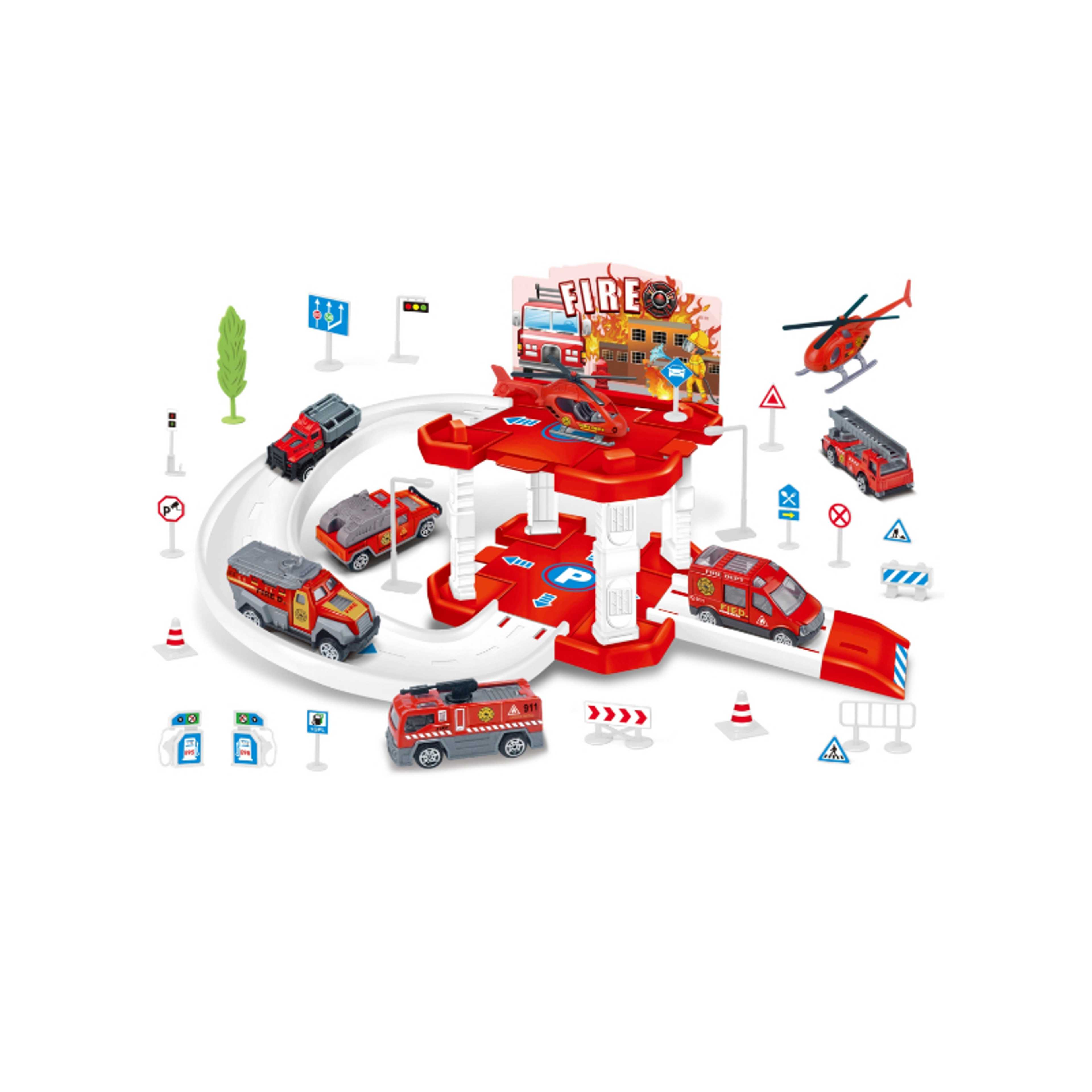 FAMILY-Parking Fire Car Lot  Game 102196216 - Product Main Image
