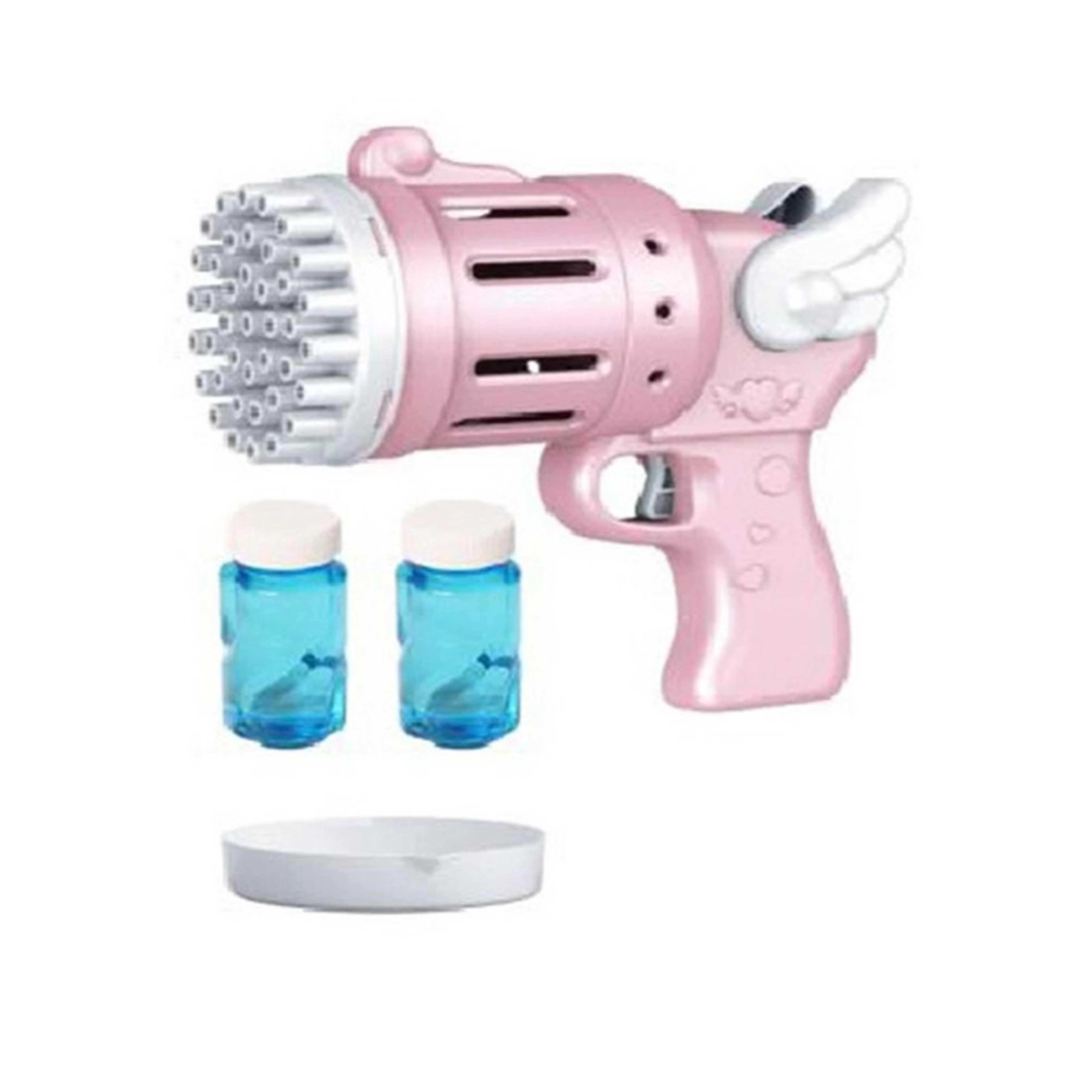 Baby-Bubble Gun (Battery Not Included) 40HOLES-Pink 17-2276616P - Product Main Image