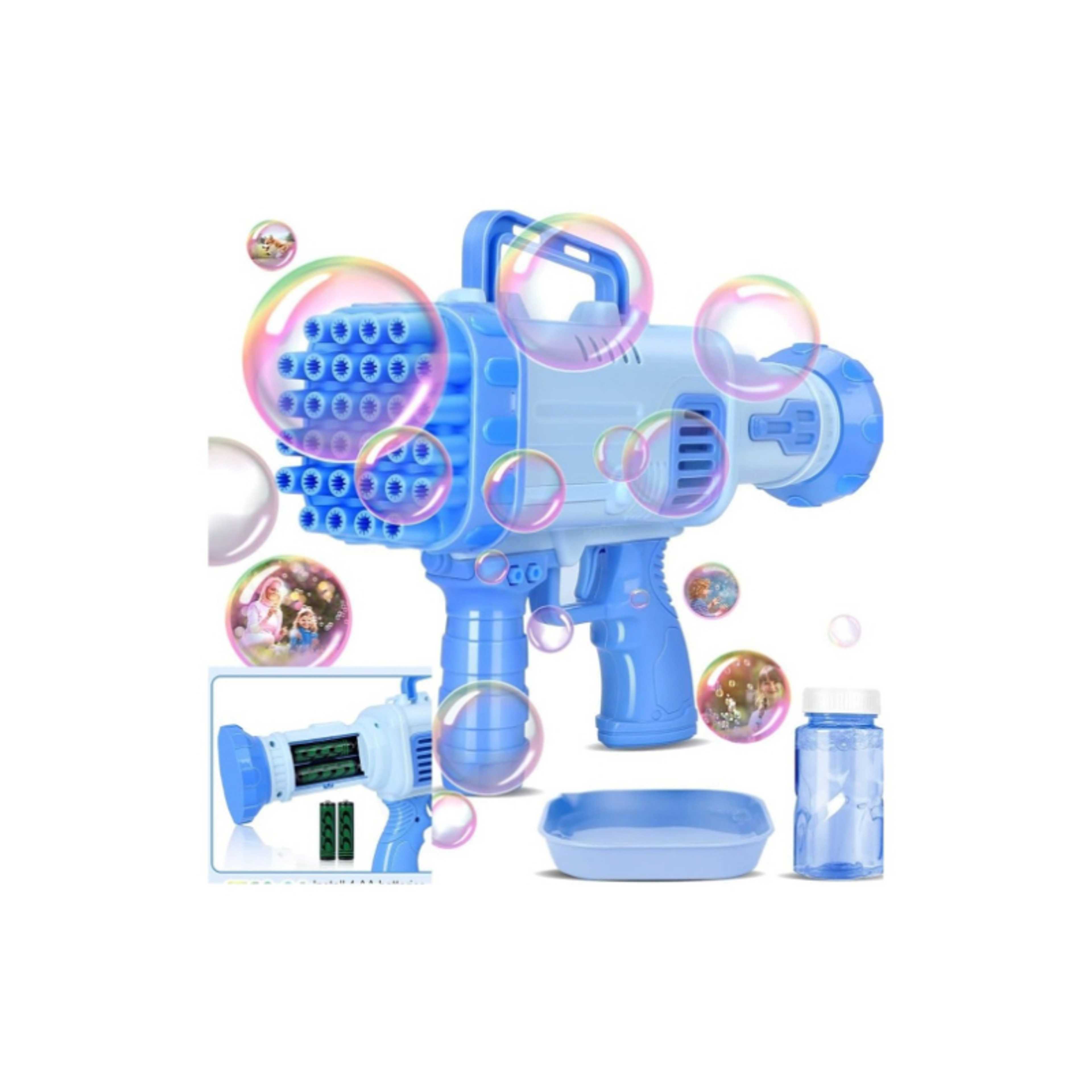 FULL JOY-Bubble Gun B/O (32 Holes) 17-2807123P blue - Product Main Image