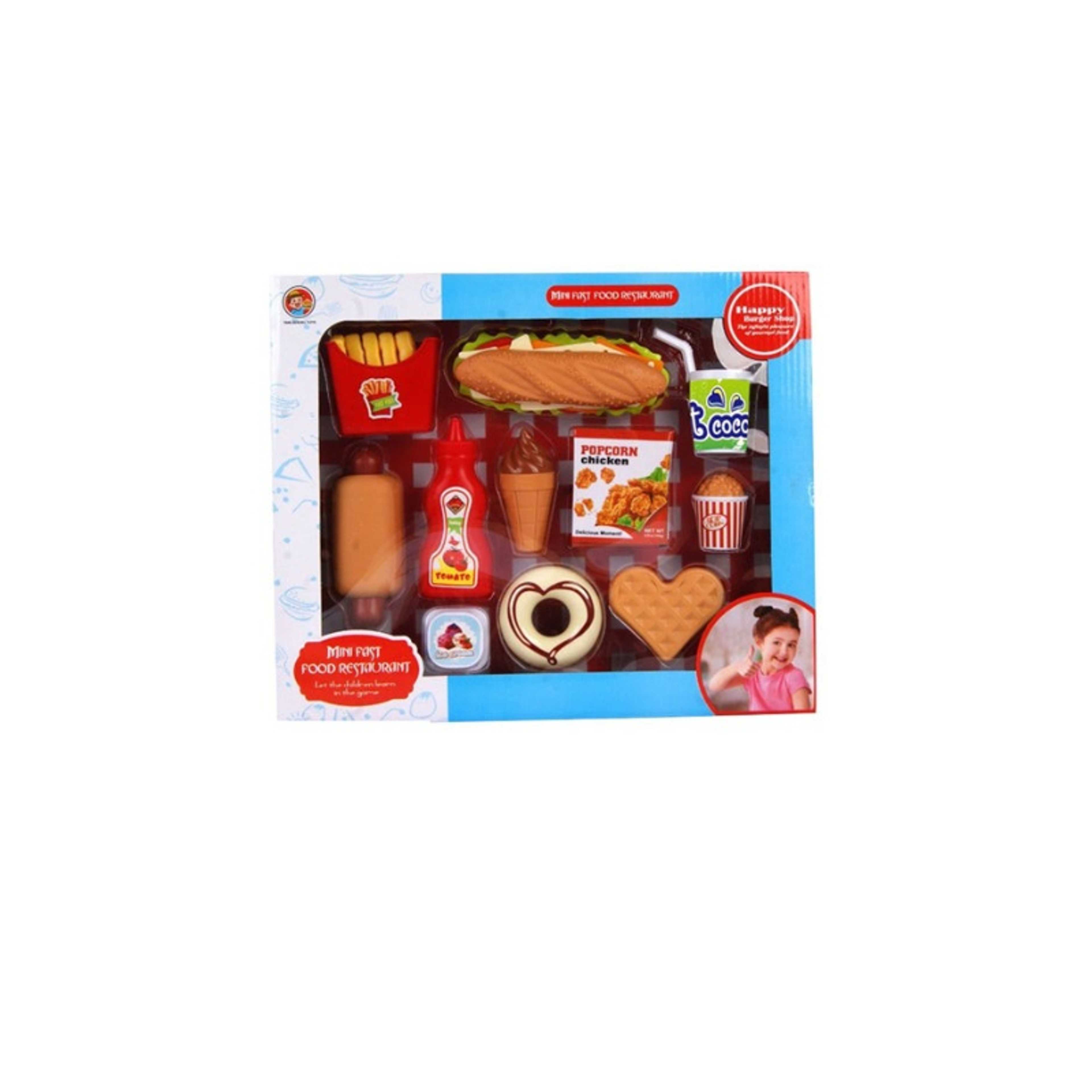 FAMILY-Happy Burger Set Shop 18-1917849 - Product Main Image