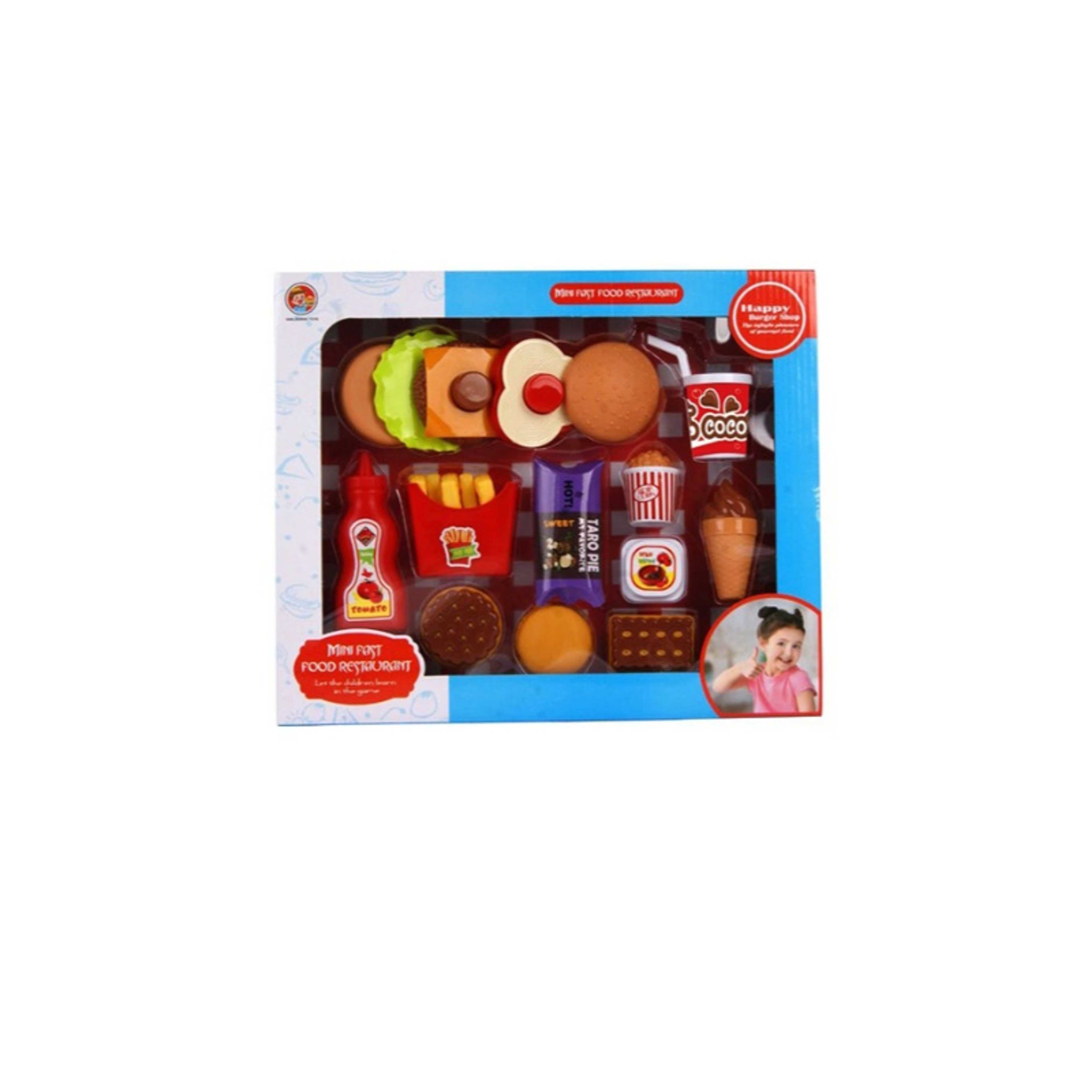 FAMILY-Happy Burger Set Shop 18-1917849 - Product Main Image