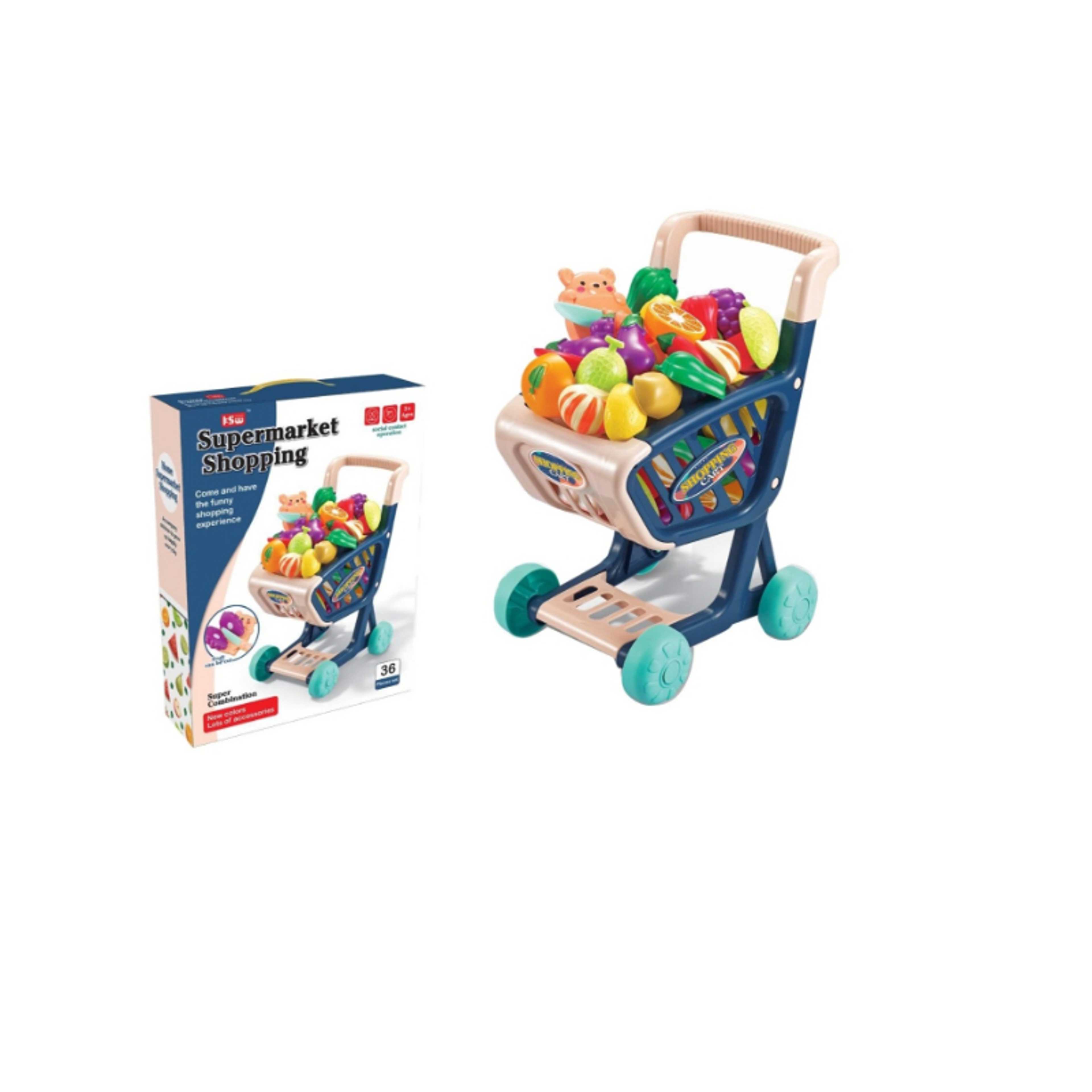 FAMILY-Supermarket Shopping Trolley 36PCS 18-2107898 - Product Main Image