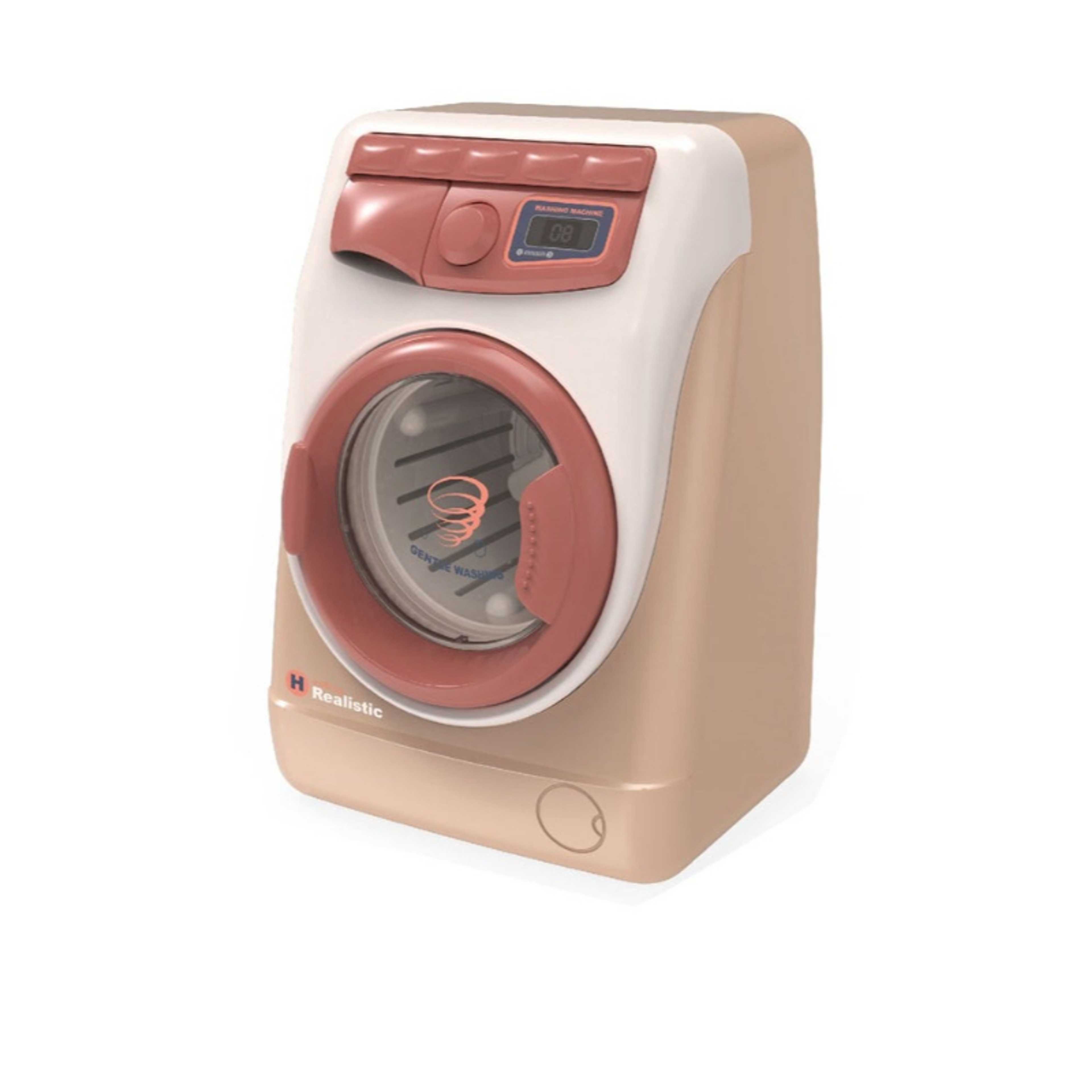 FAMILY-Washing Machine with  Light and Sounds, Interactive Toy Laundry Machine - Product Main Image