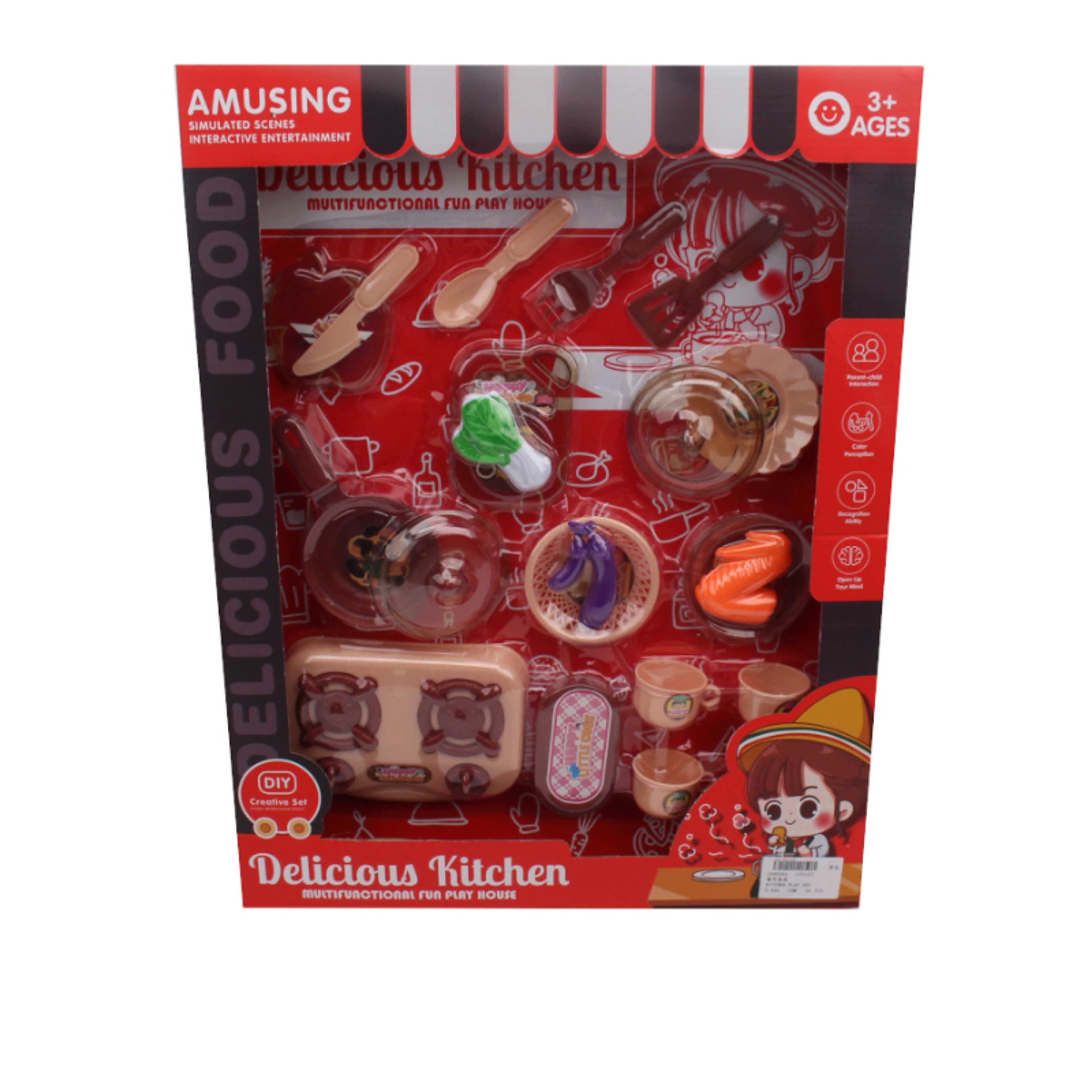 FAMILY-Delicious Kitchen Play Set 18-2389284 - Product Main Image