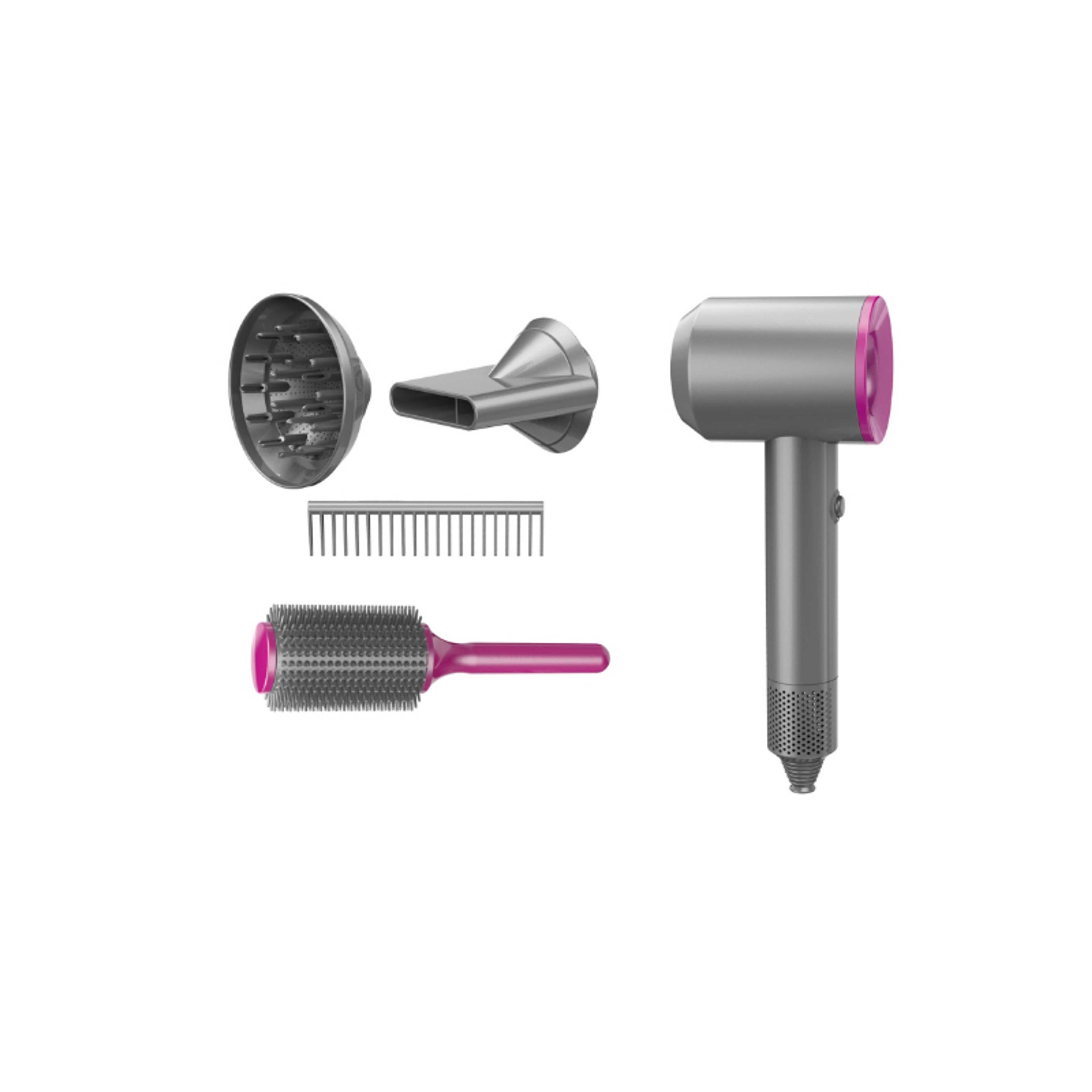 FAMILY-Electrical Hairdryer 2 in 1 Deluxe With Sound &Light 18-2804562 - Product Main Image