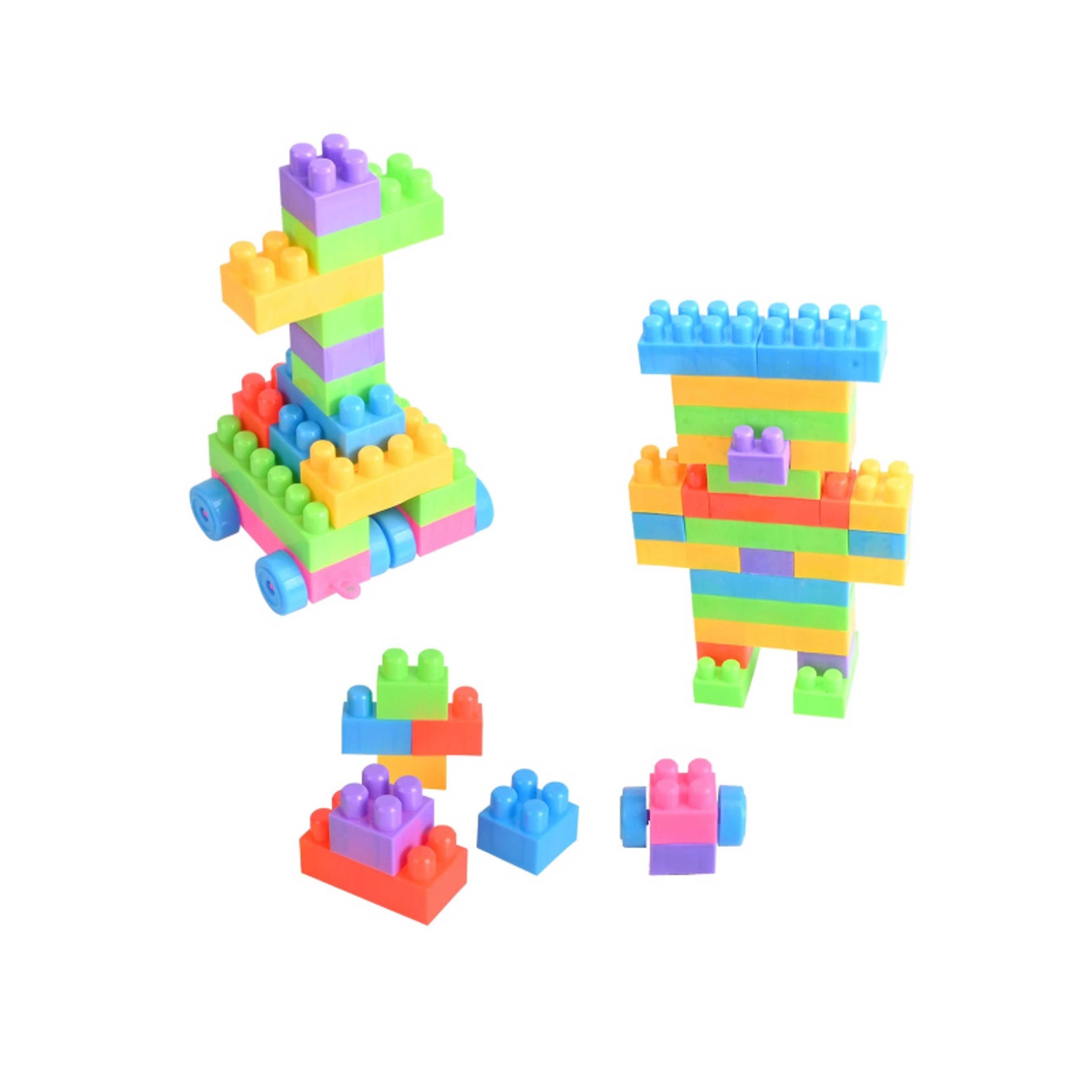 FAMILY-Funny Building  Blocks 58 PCS 22-2857430 - Product Main Image